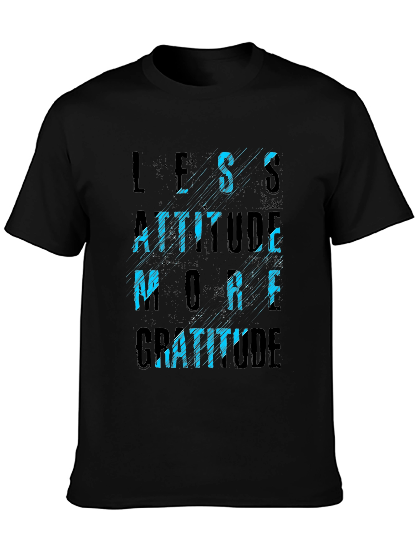 Less Attitude More Gratitude Graphic Tee