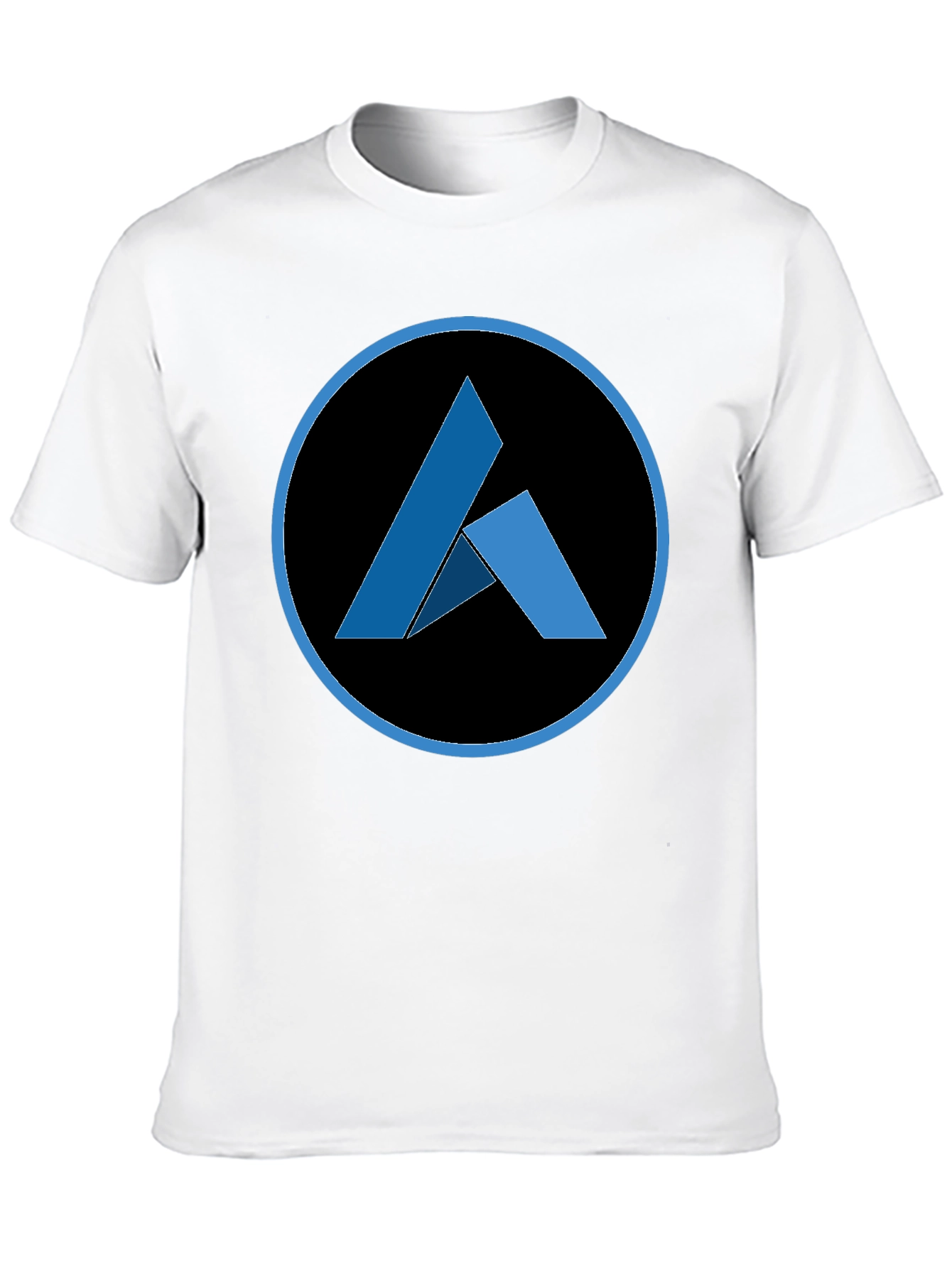 Abstract Logo Black T-Shirt