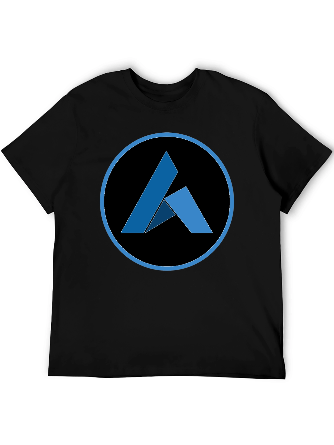 Abstract Logo Black T-Shirt