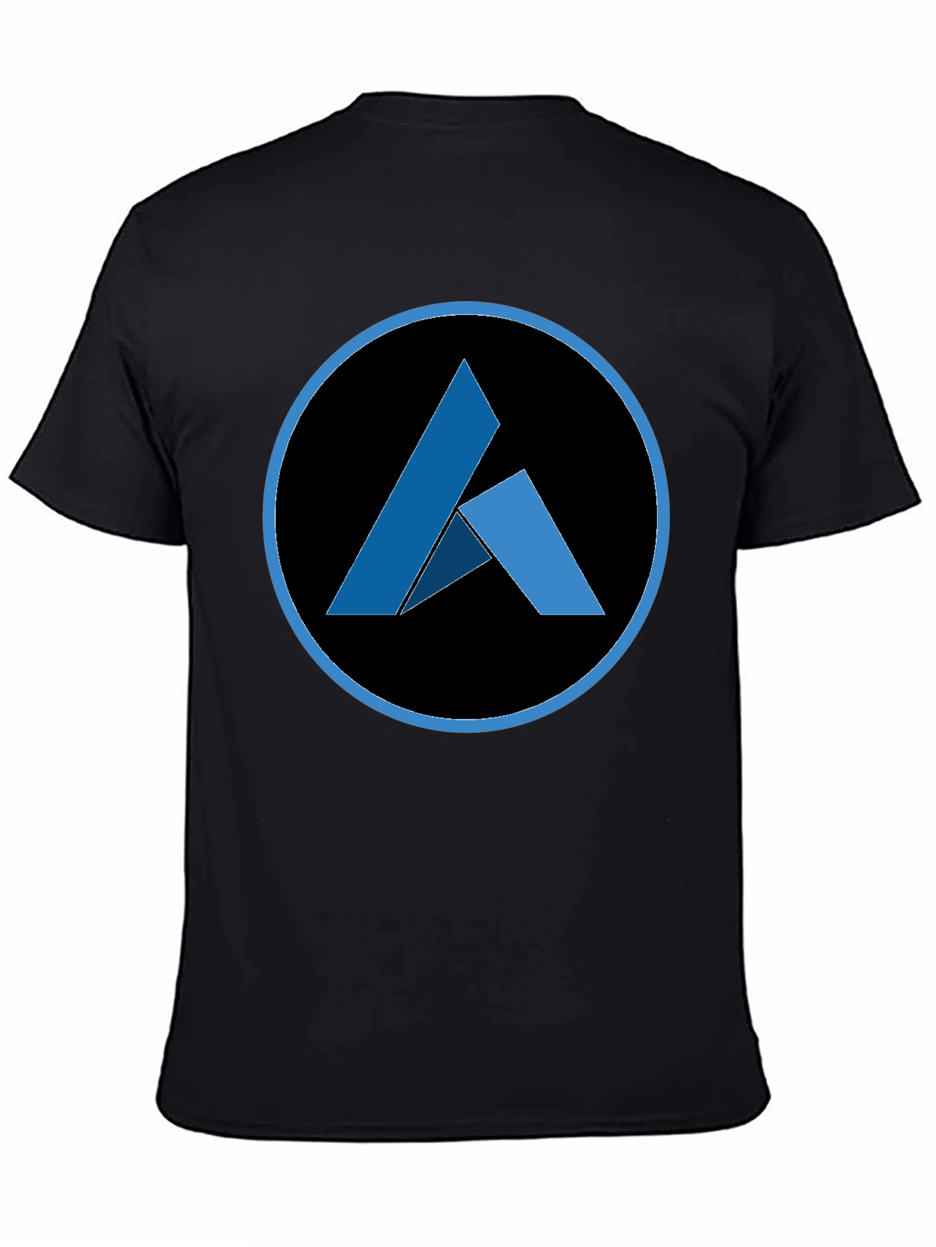 Abstract Logo Black T-Shirt