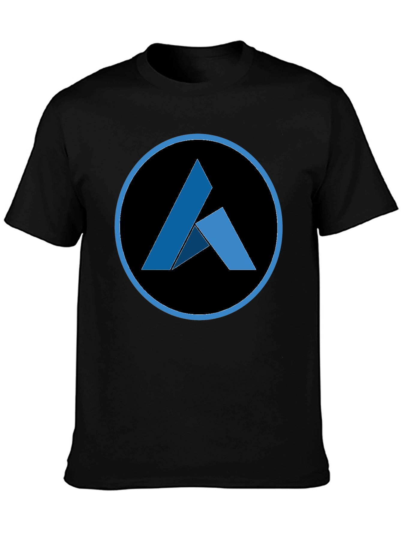 Abstract Logo Black T-Shirt