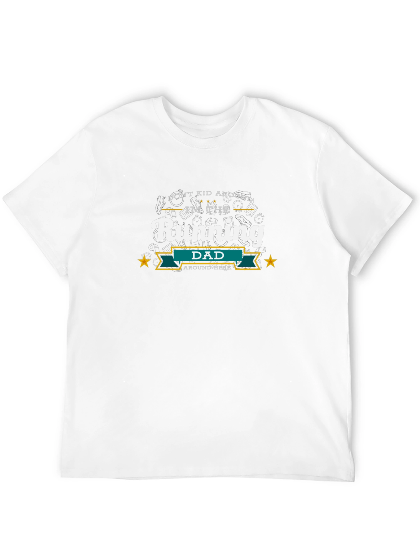 Running Dad T-Shirt - Perfect for Active Dads
