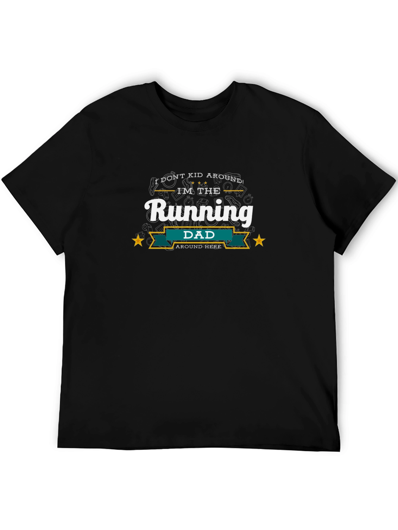 Running Dad T-Shirt - Perfect for Active Dads