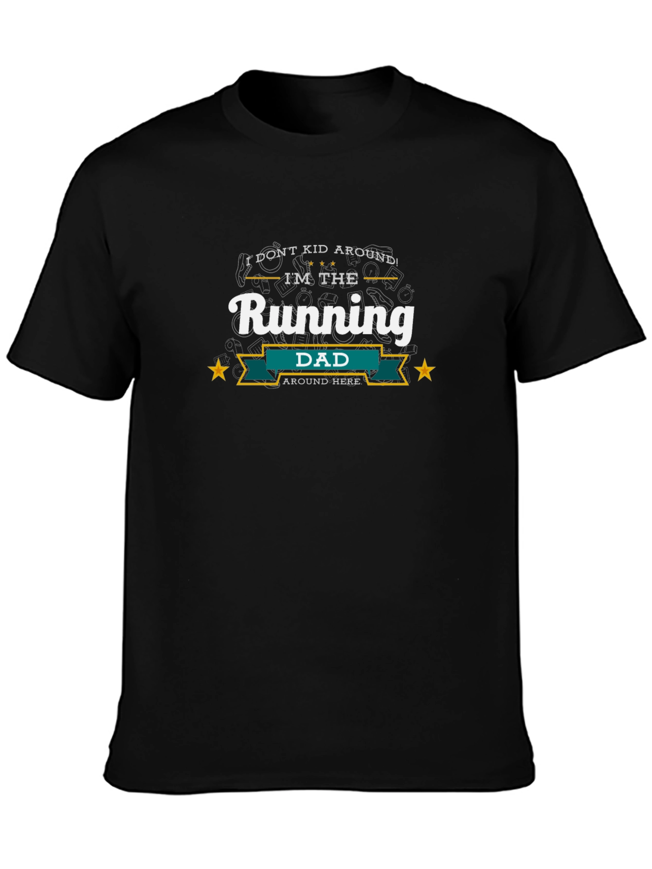 Running Dad T-Shirt - Perfect for Active Dads
