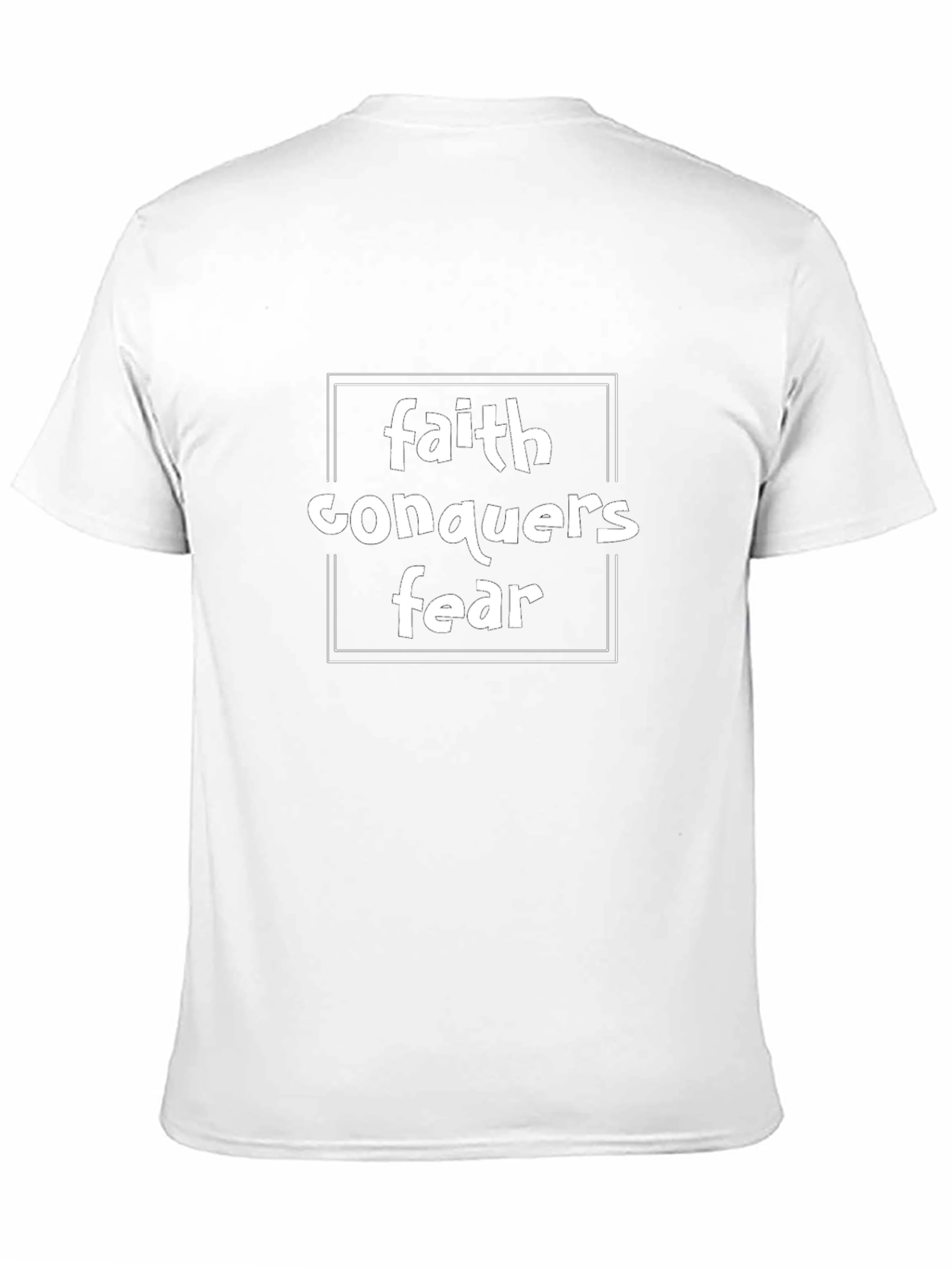 Faith Conquers Fear Graphic T-Shirt