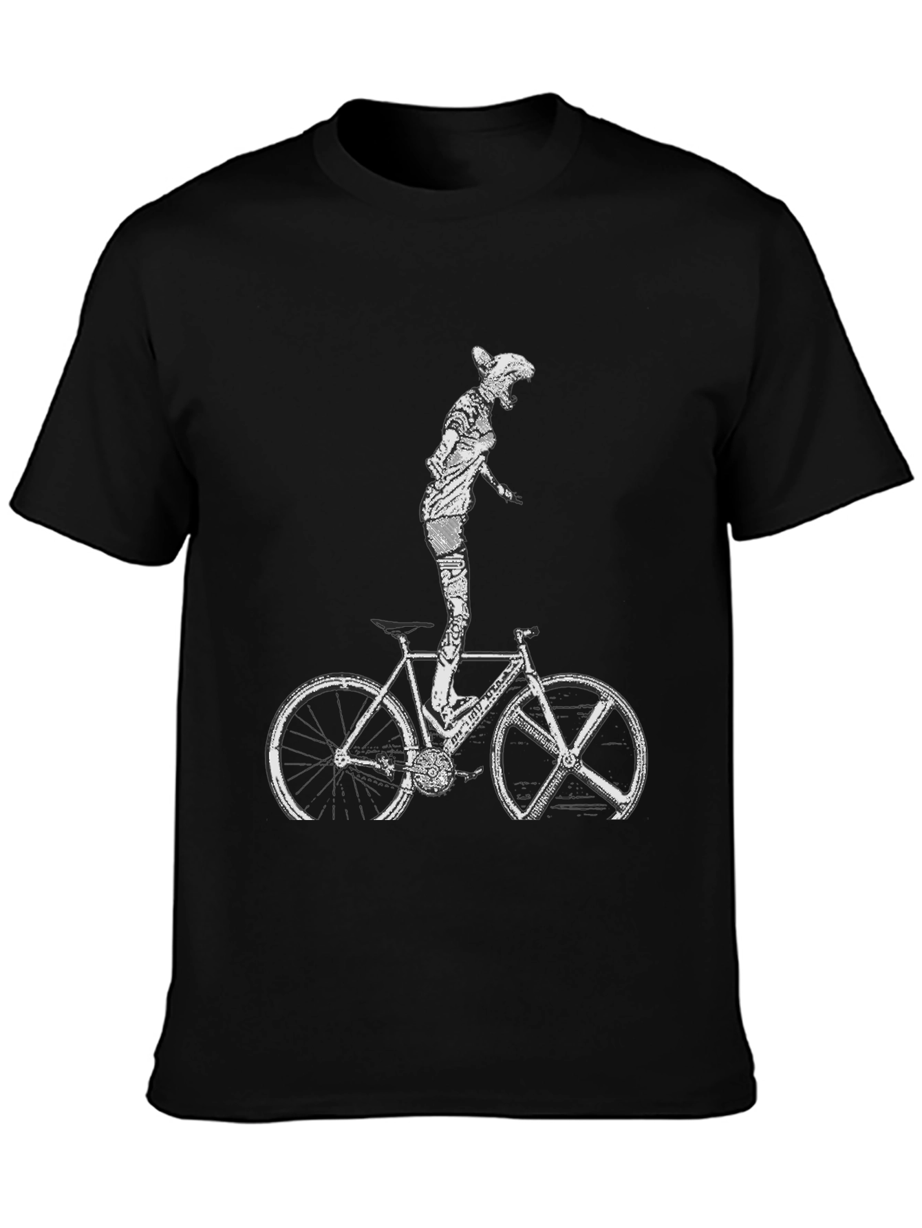 Cool Graphic Tee - Cyclist