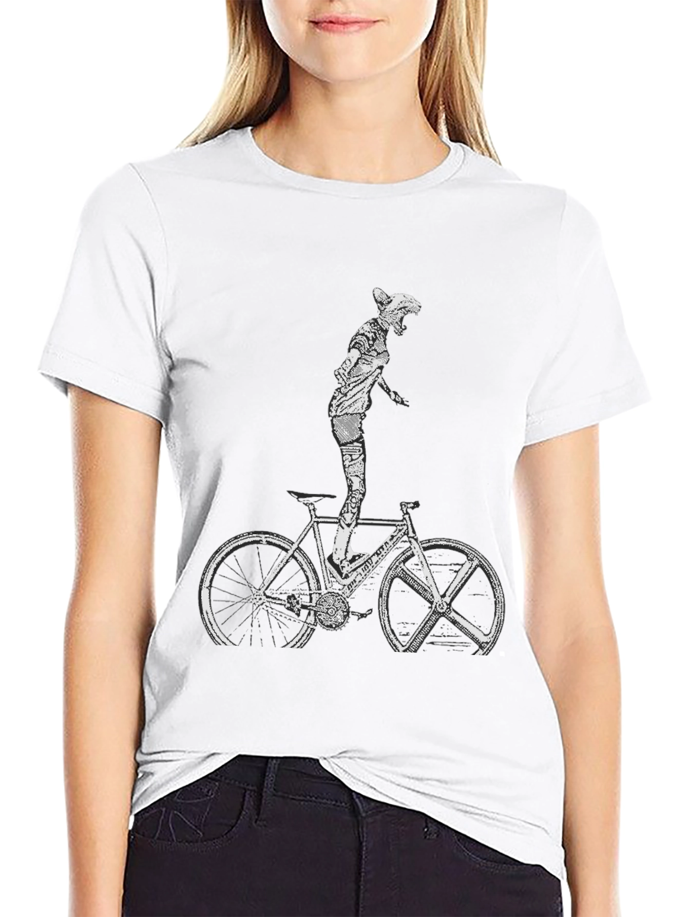 Cool Graphic Tee - Cyclist
