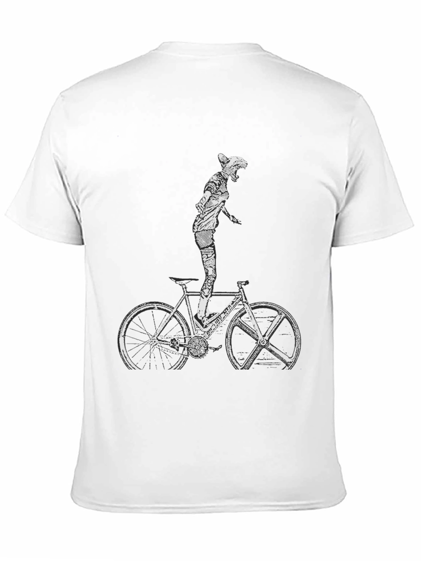 Cool Graphic Tee - Cyclist