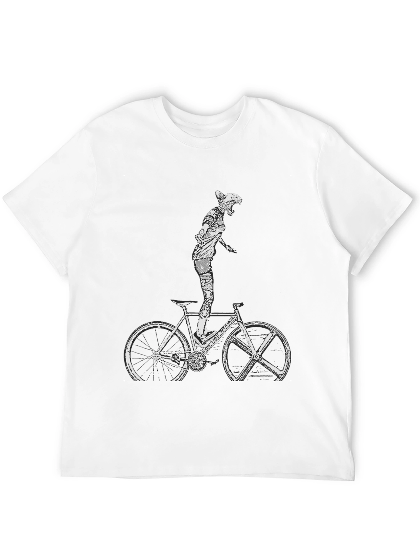 Cool Graphic Tee - Cyclist