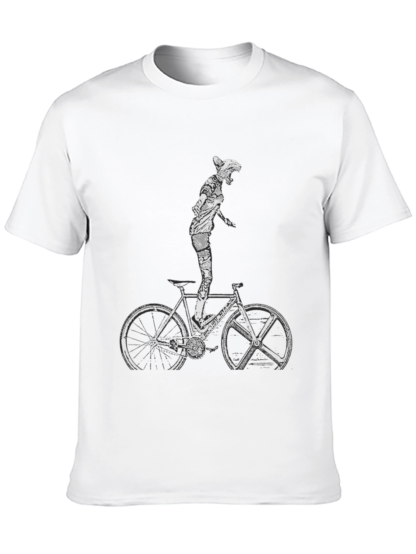 Cool Graphic Tee - Cyclist