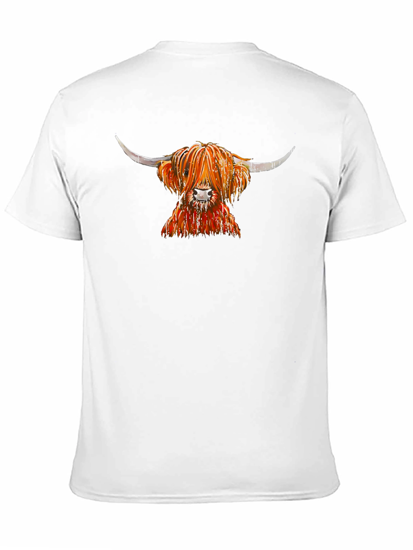 Highland Cow Graphic Tee - Unique Design