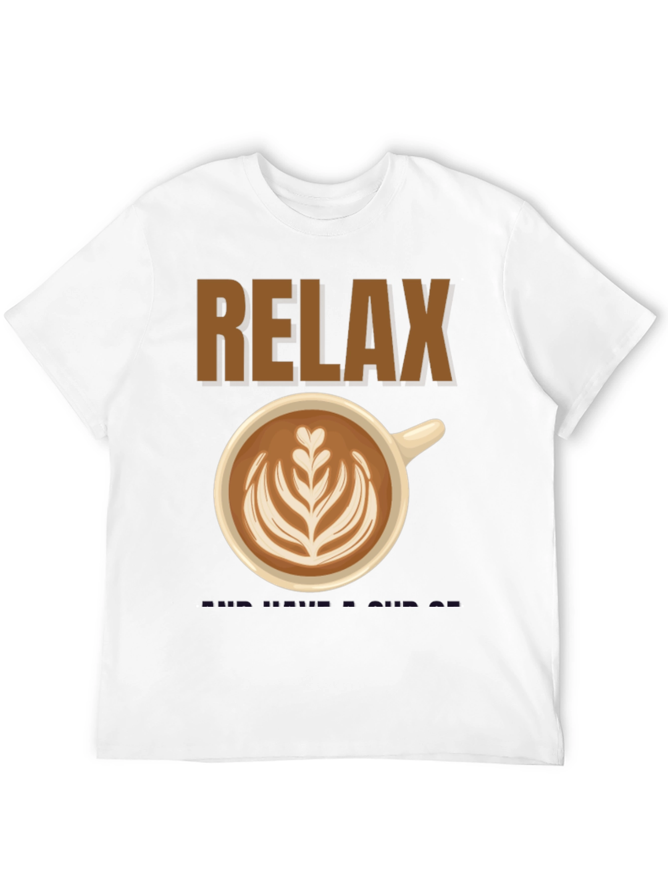 Relax Coffee Graphic Tee