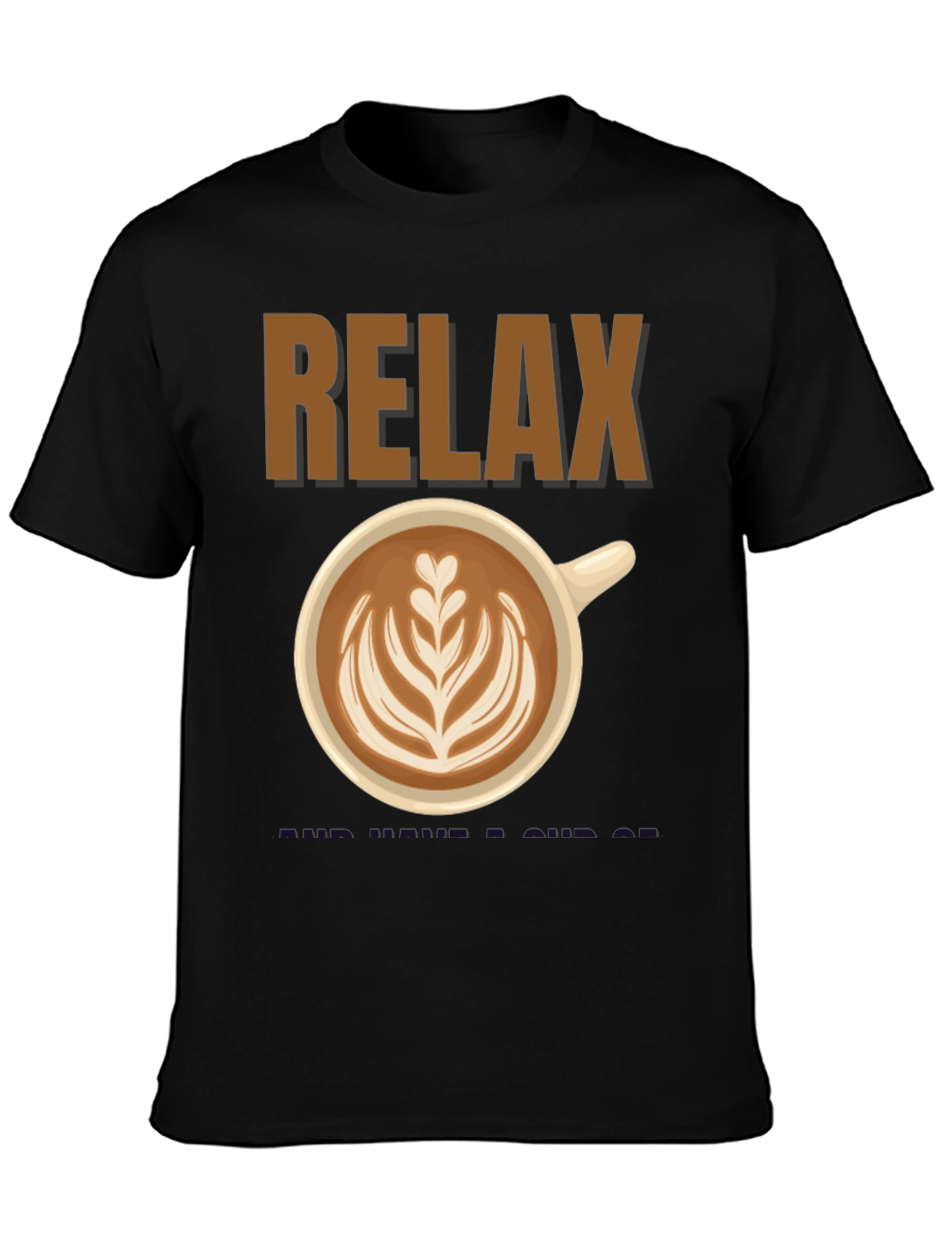 Relax Coffee Graphic Tee