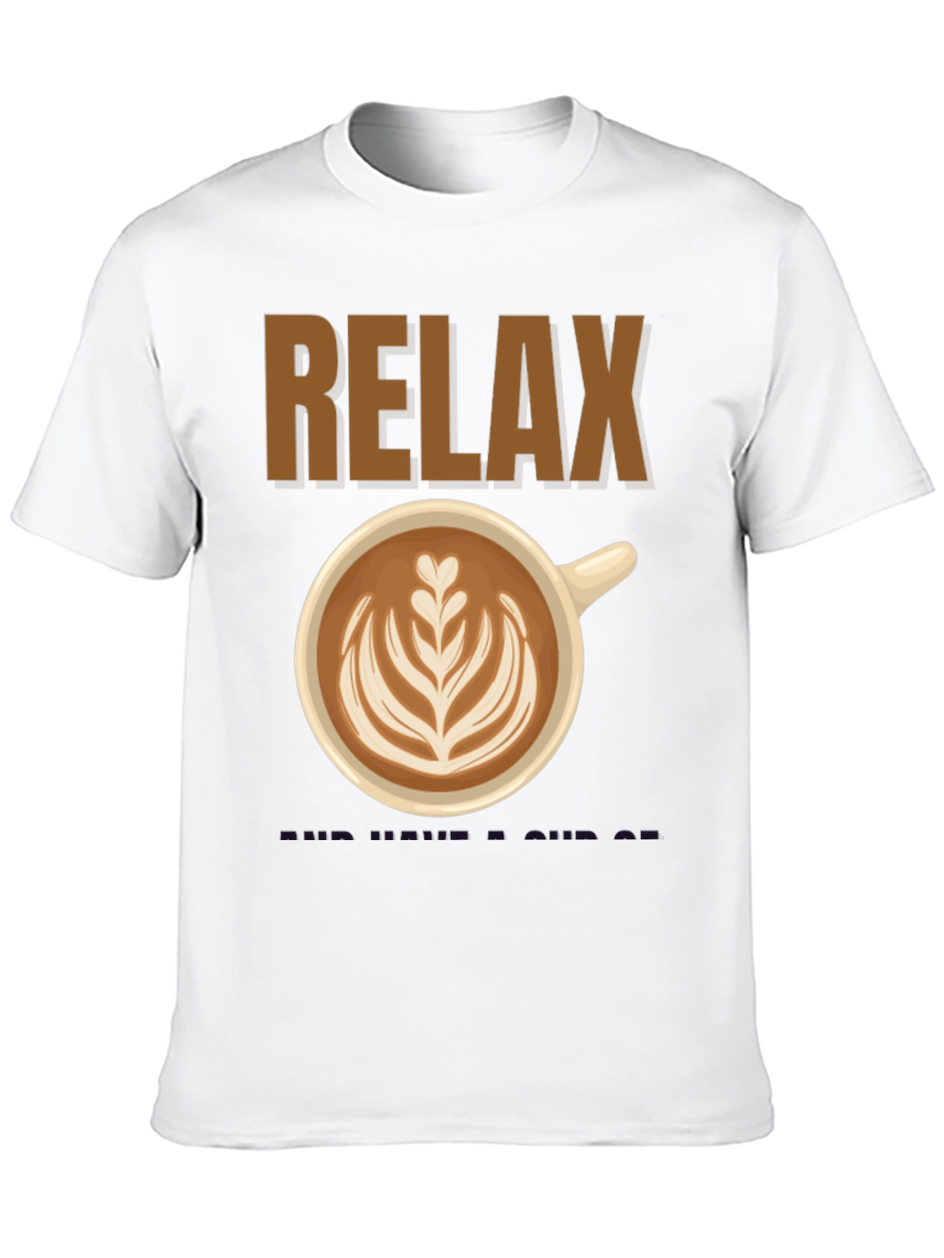 Relax Coffee Graphic Tee