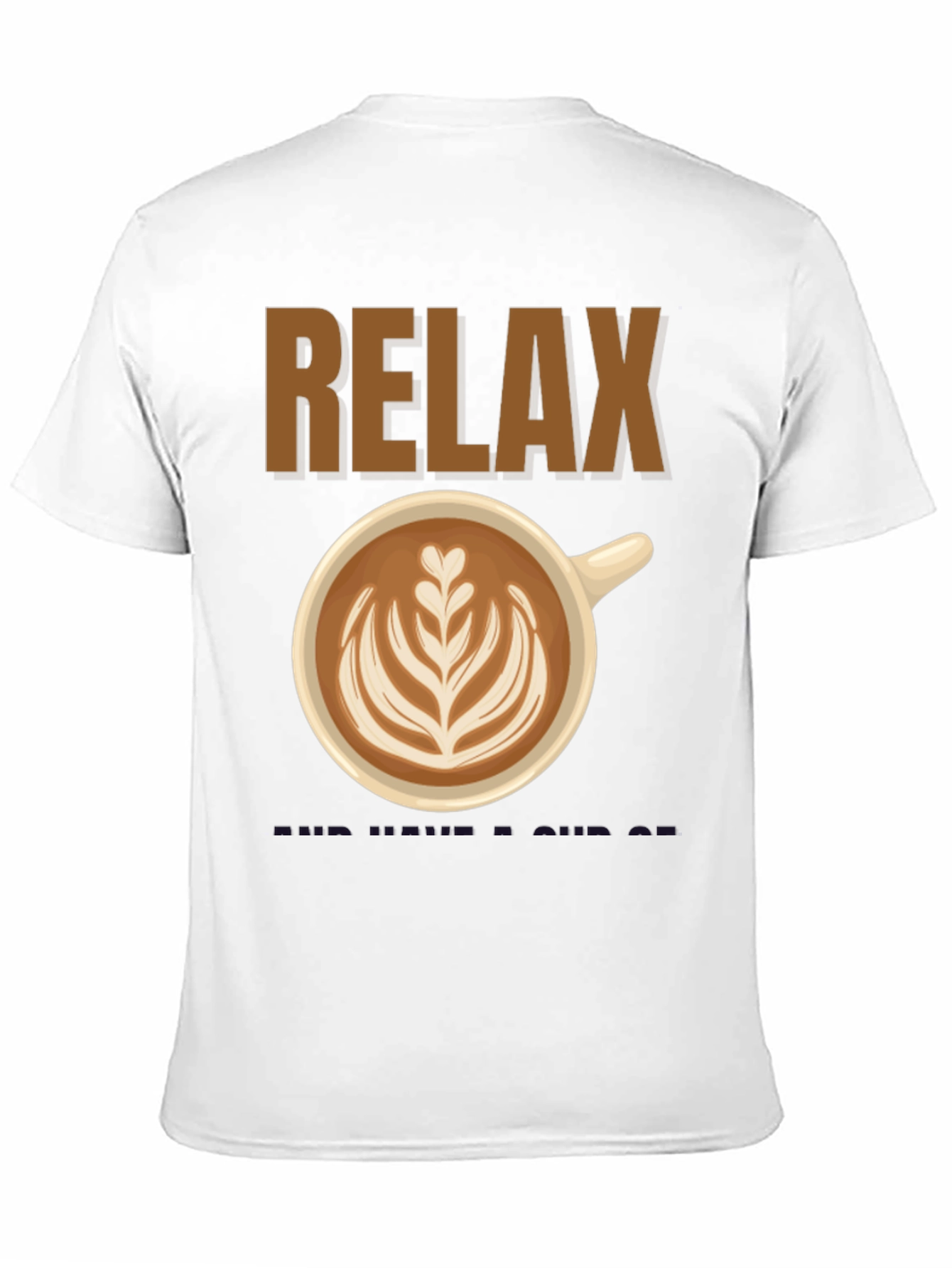 Relax Coffee Graphic Tee