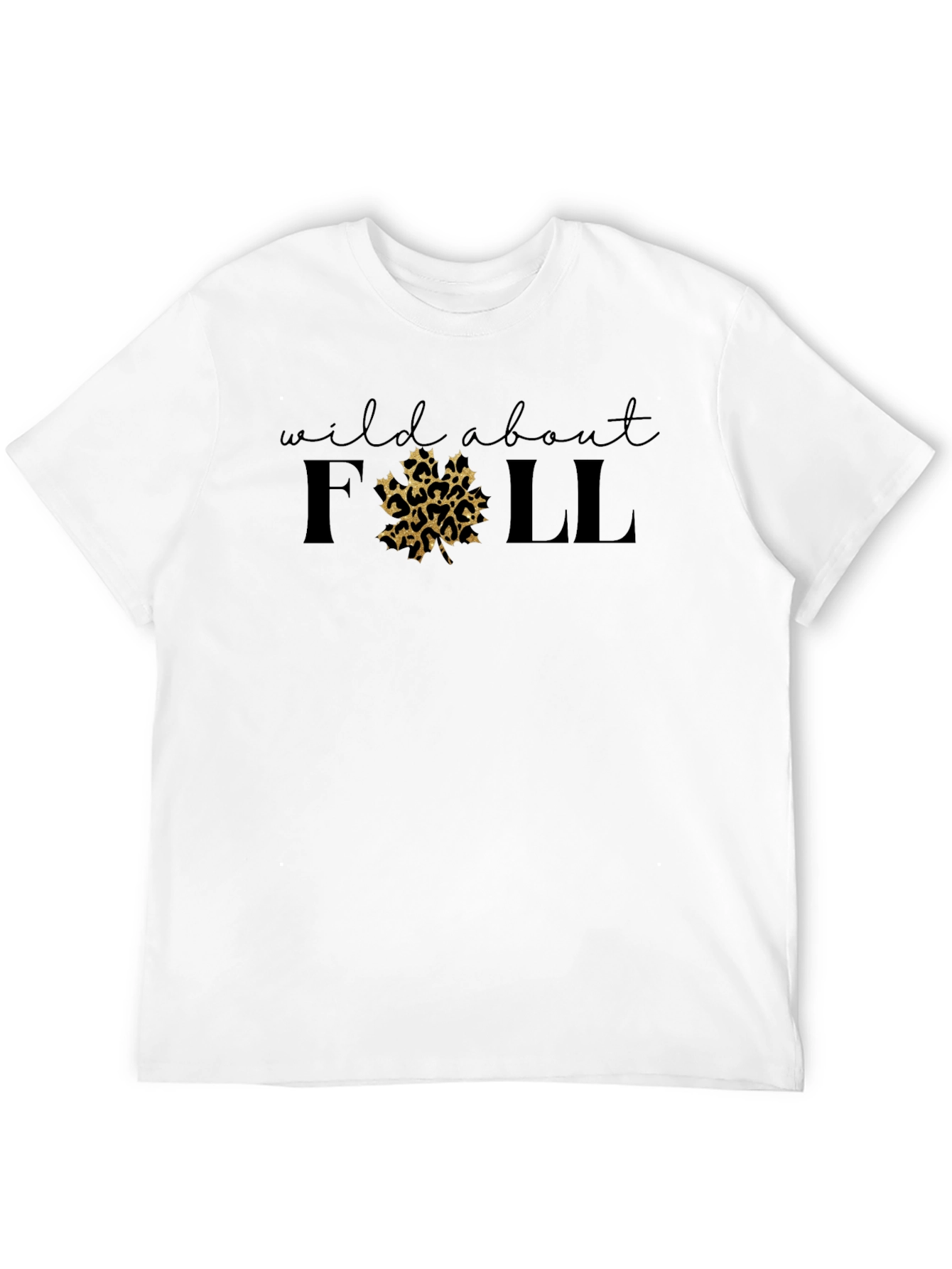 Wild About Fall Leopard Print T-Shirt