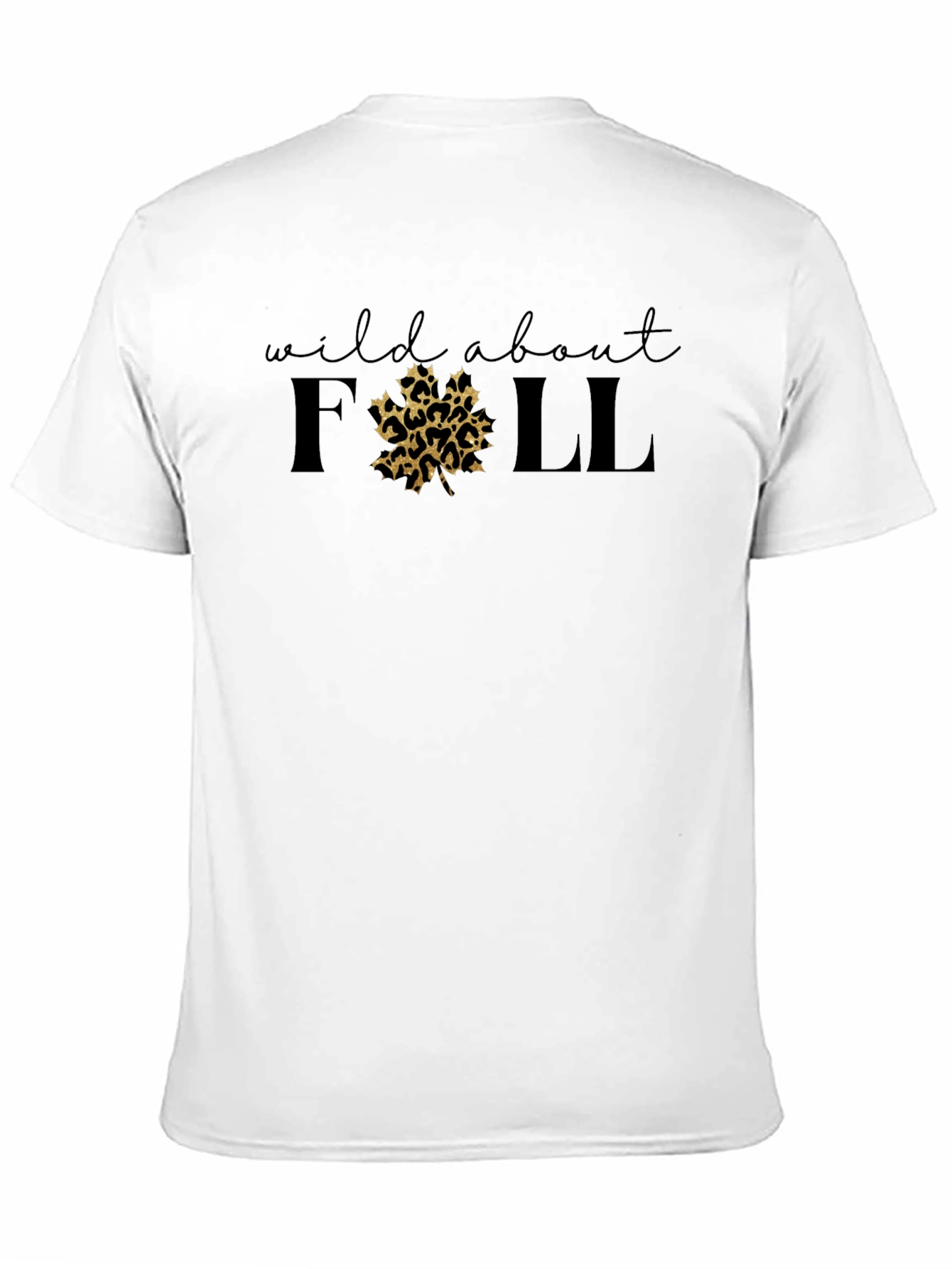 Wild About Fall Leopard Print T-Shirt