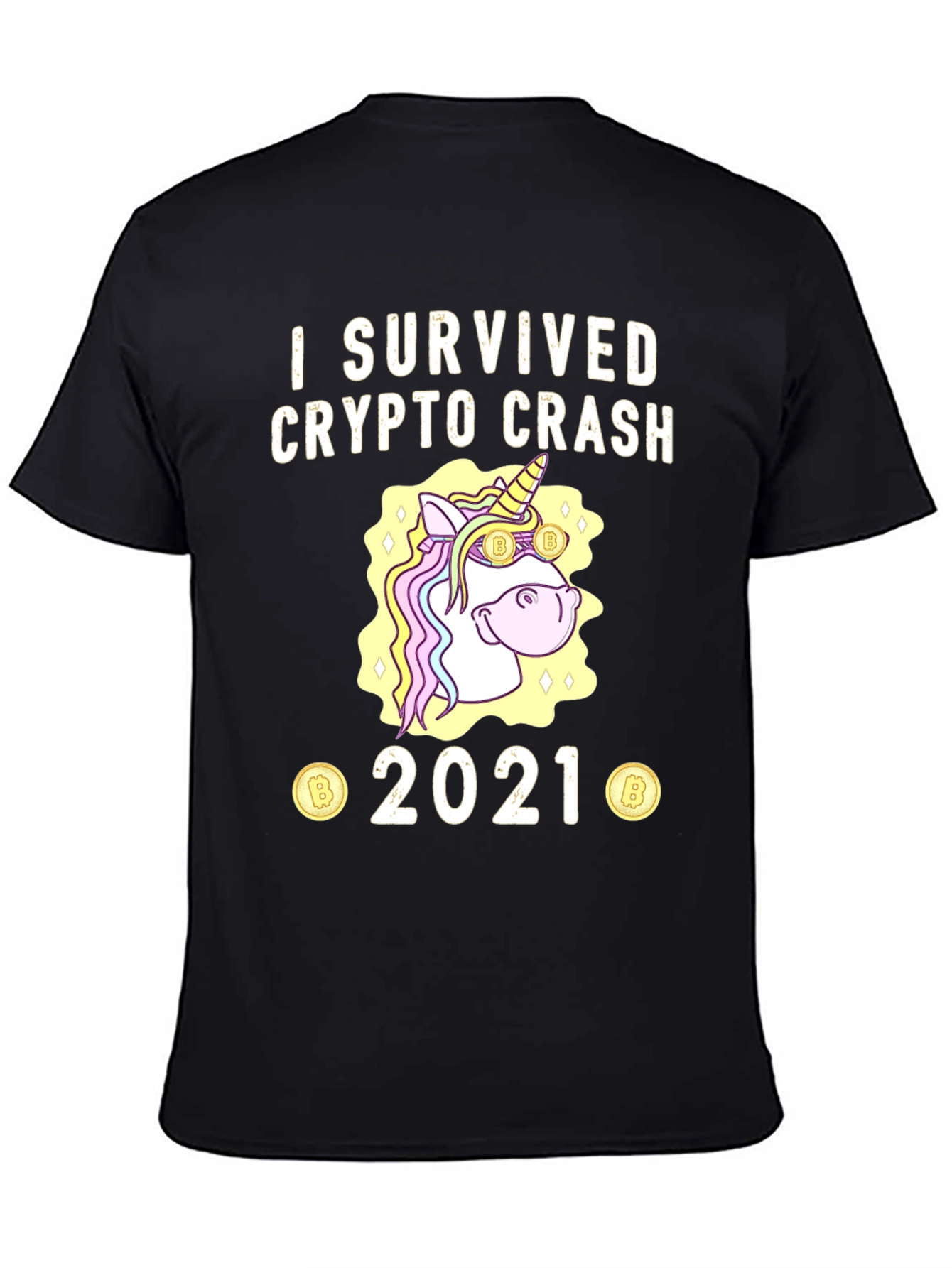 I Survived Crypto Crash 2021 T-Shirt