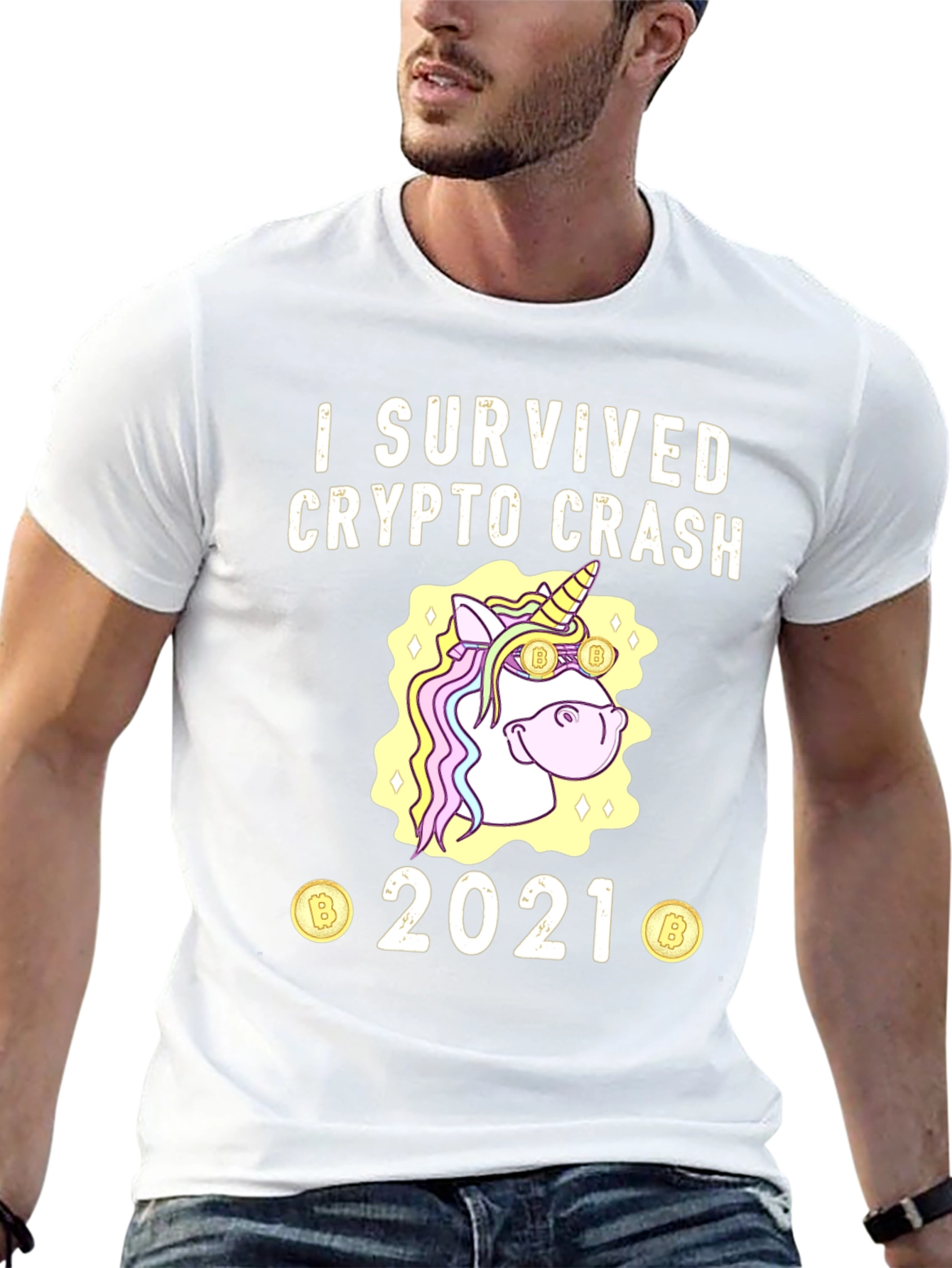 I Survived Crypto Crash 2021 T-Shirt