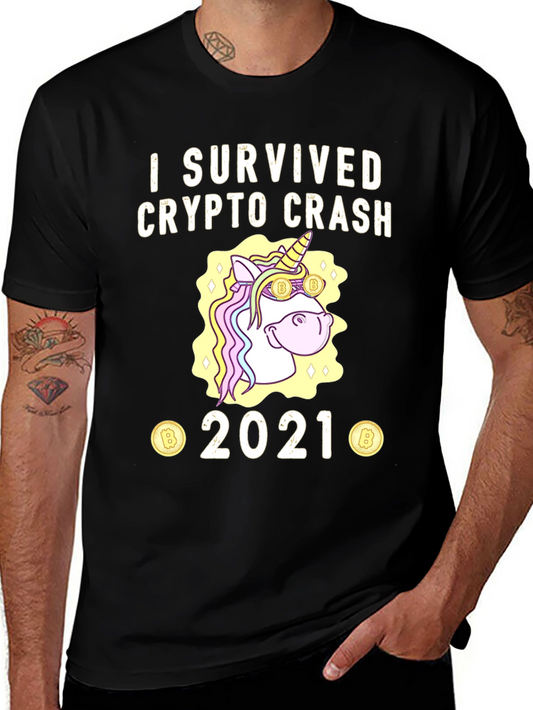 I Survived Crypto Crash 2021 T-Shirt