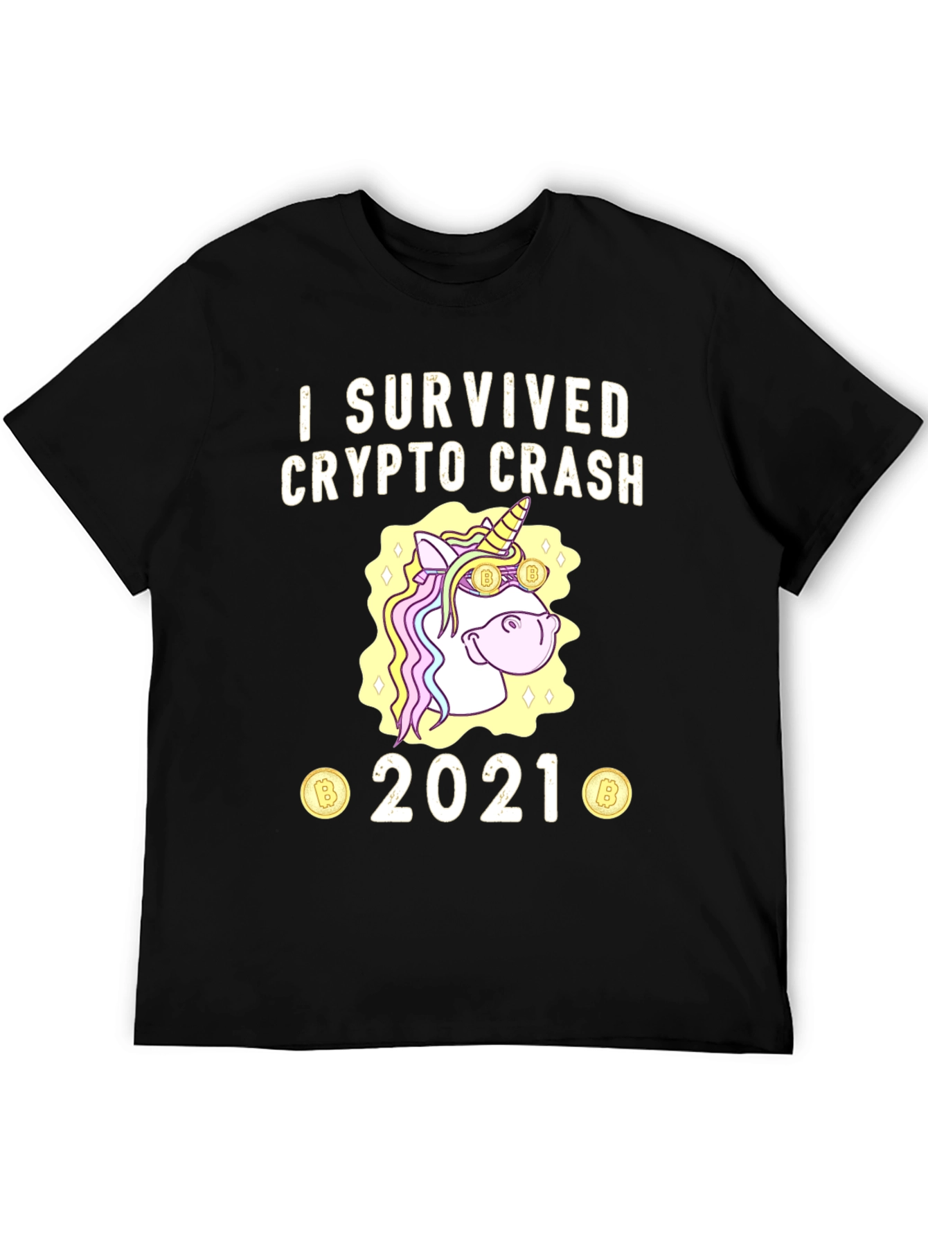 I Survived Crypto Crash 2021 T-Shirt