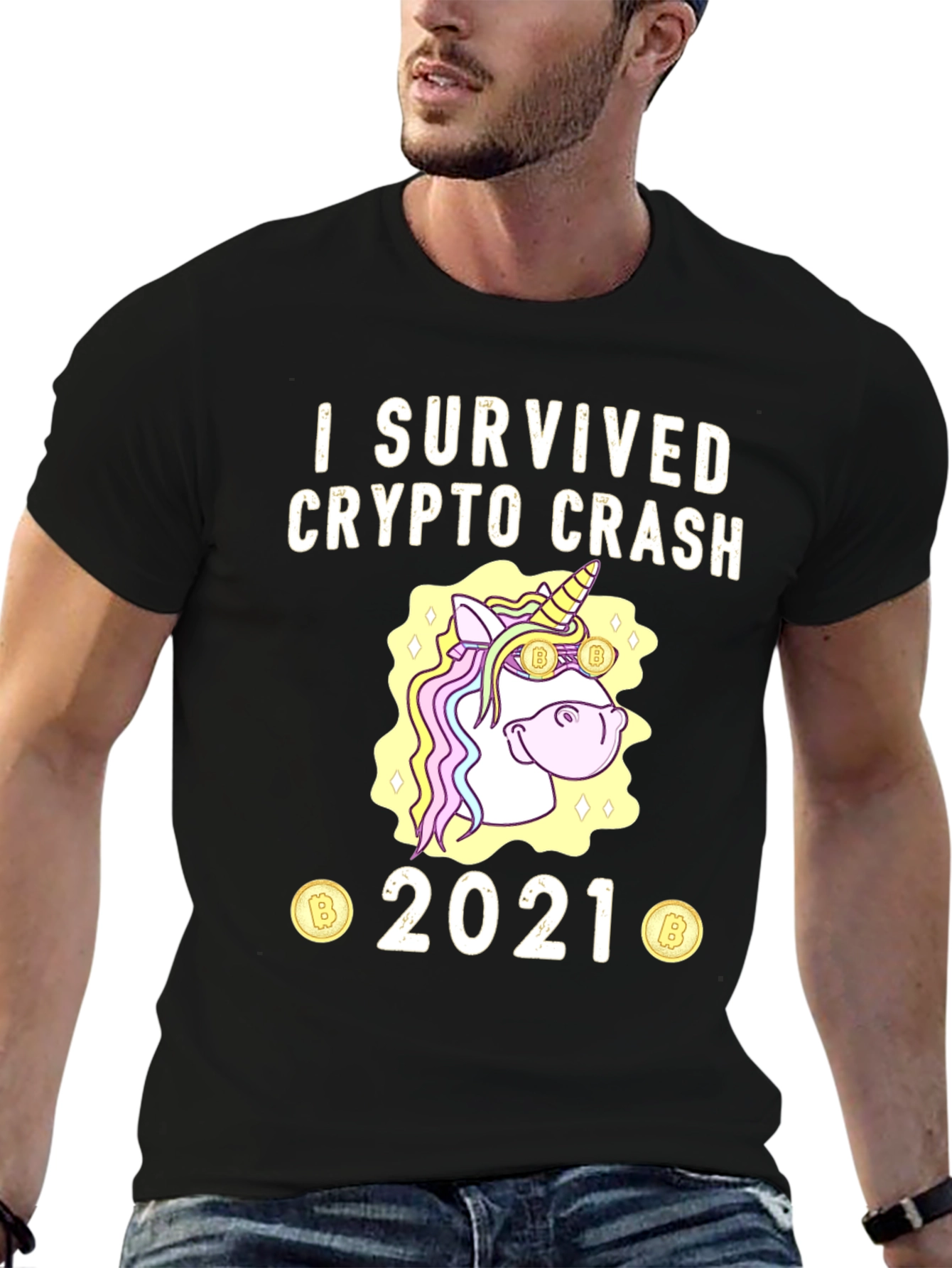 I Survived Crypto Crash 2021 T-Shirt