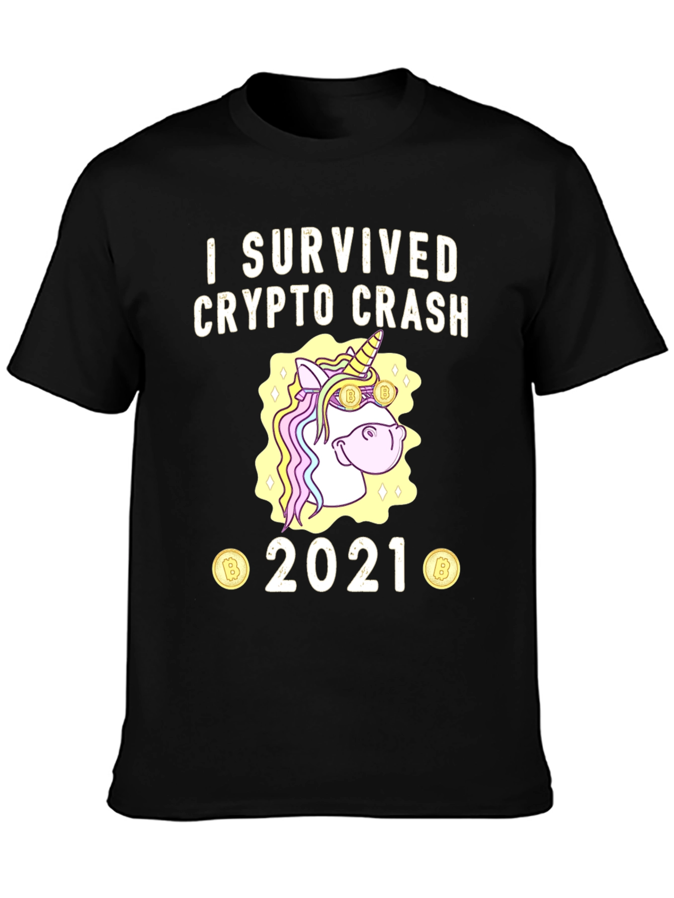 I Survived Crypto Crash 2021 T-Shirt