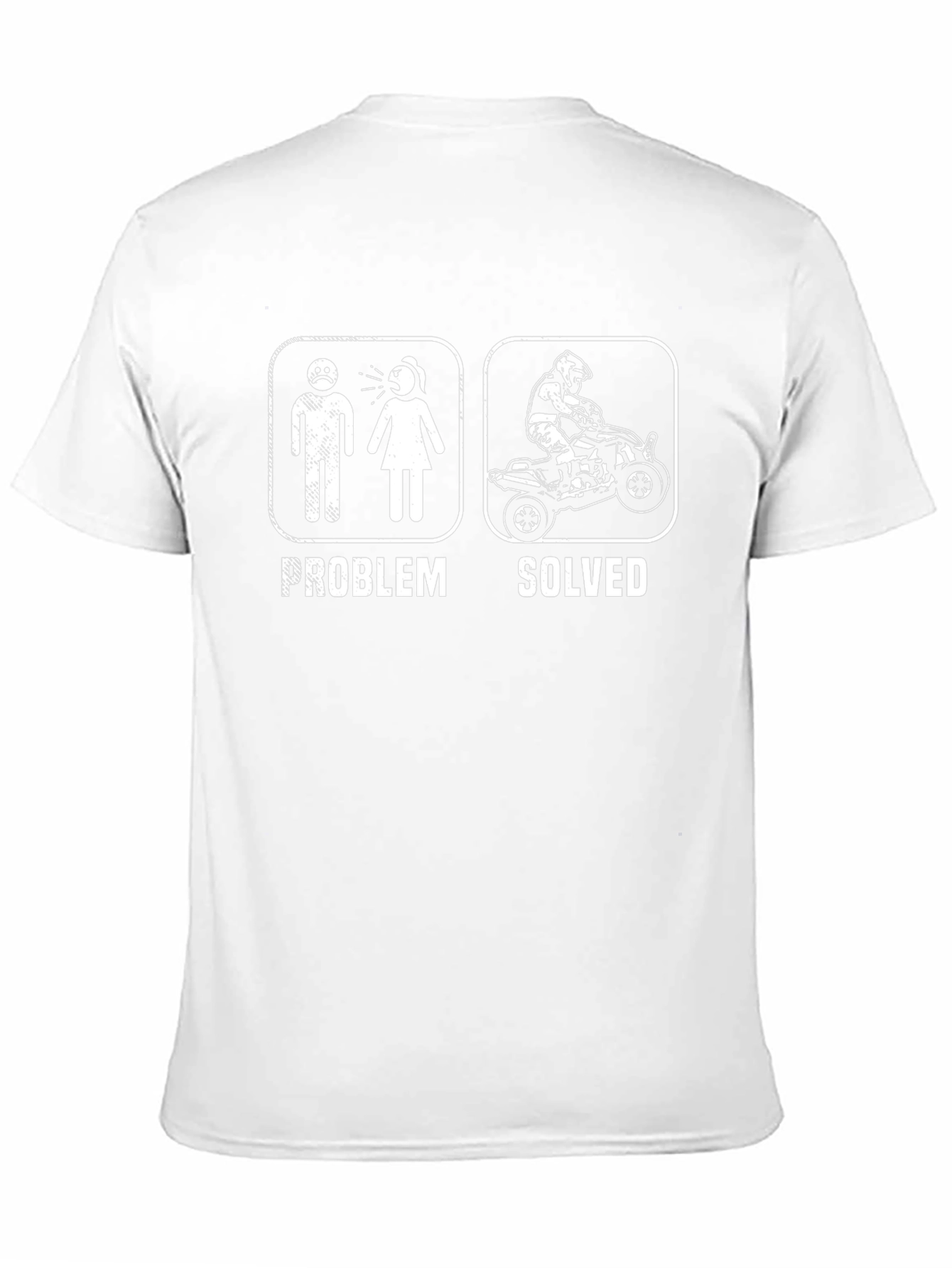 Problem Solved ATV Rider T-Shirt