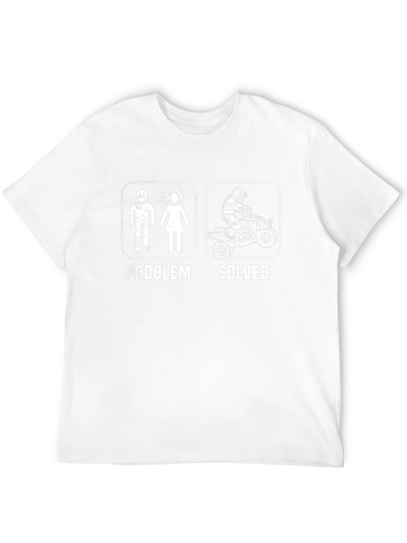Problem Solved ATV Rider T-Shirt