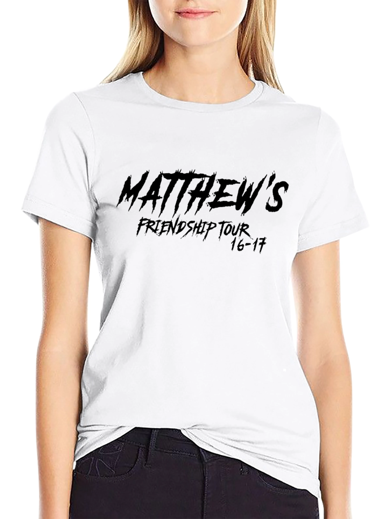Matthews Friendship Tour T-Shirt - Black