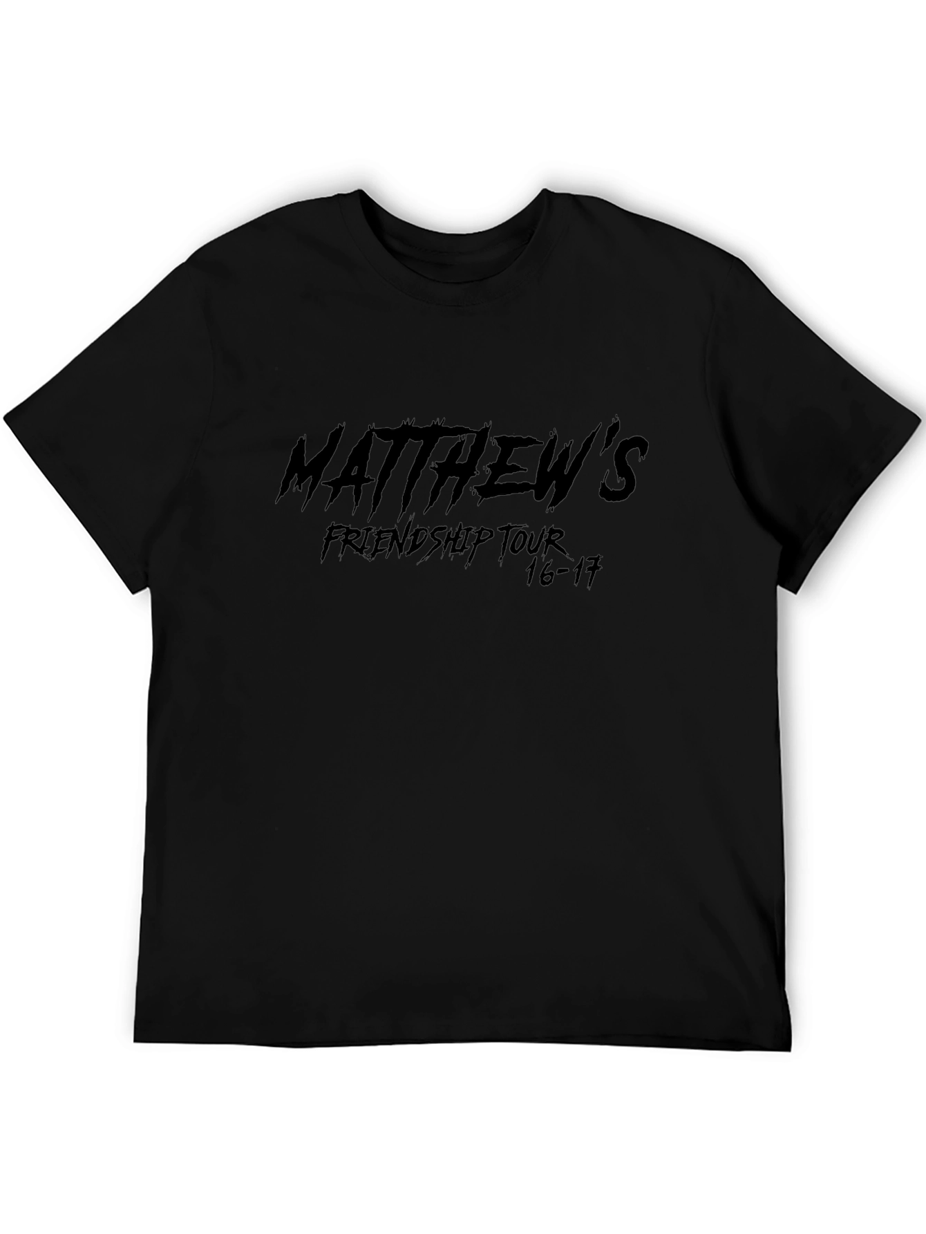 Matthews Friendship Tour T-Shirt - Black