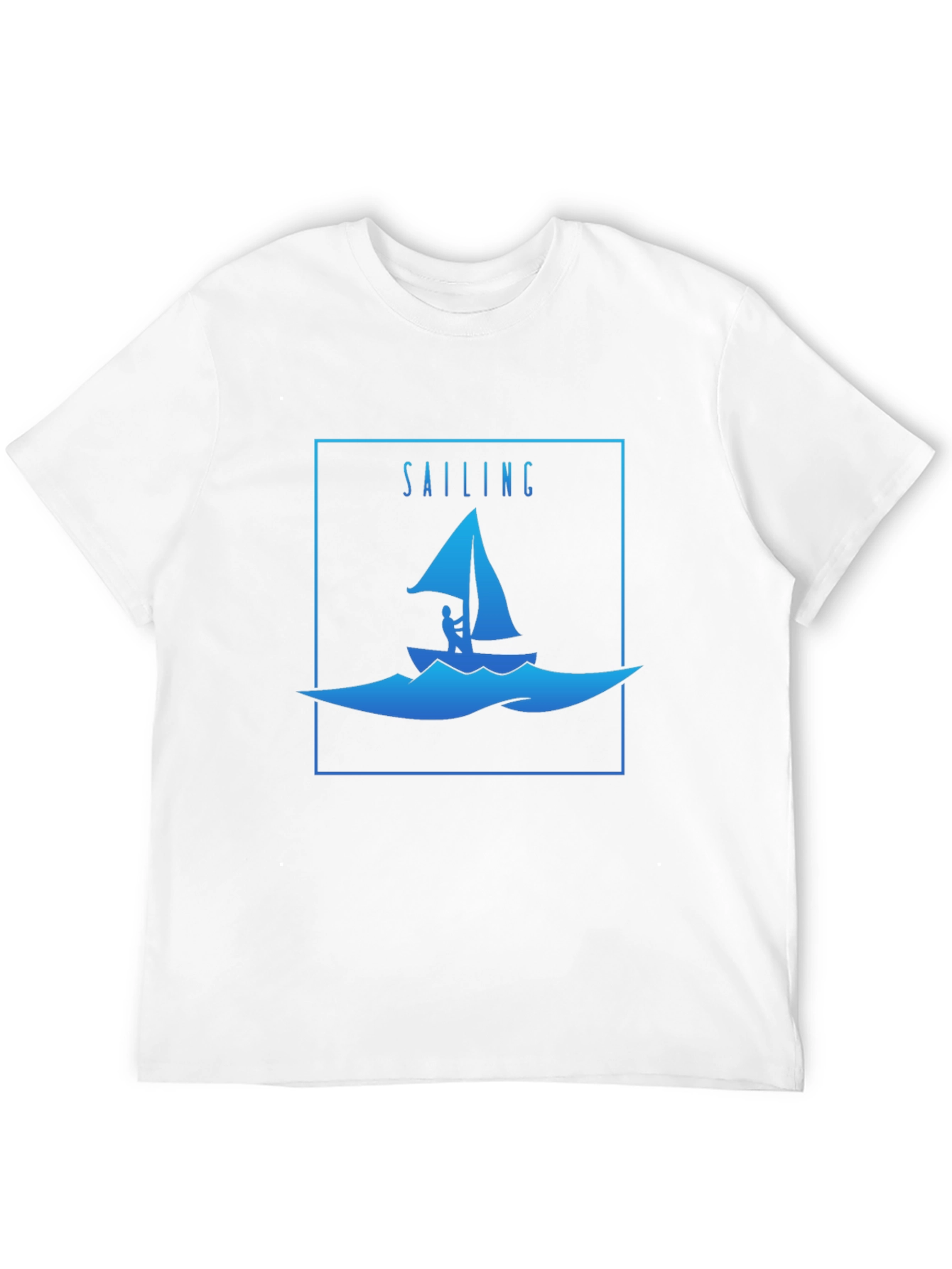 Sailing Graphic T-Shirt | Mens Crew Neck