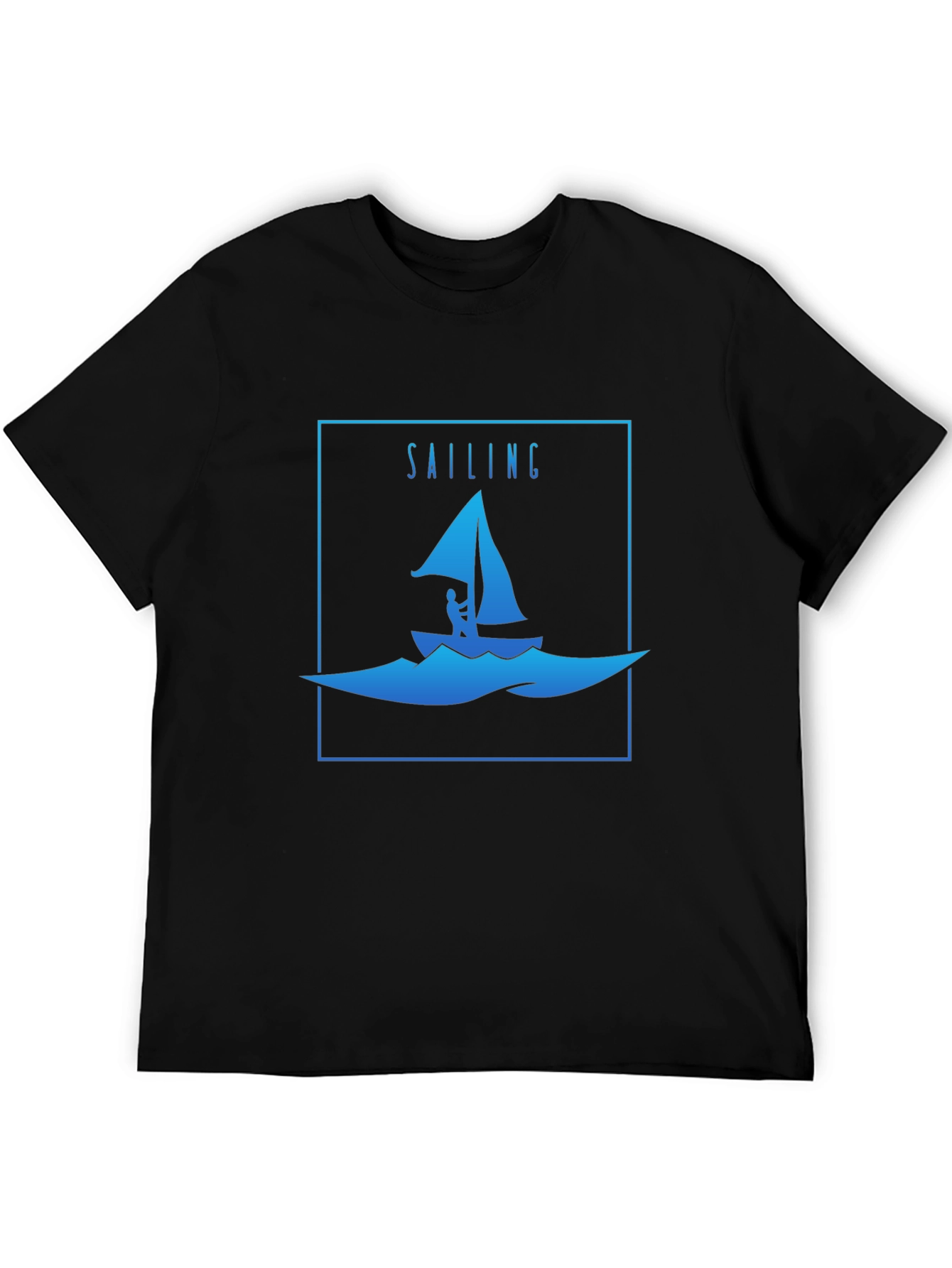 Sailing Graphic T-Shirt | Mens Crew Neck