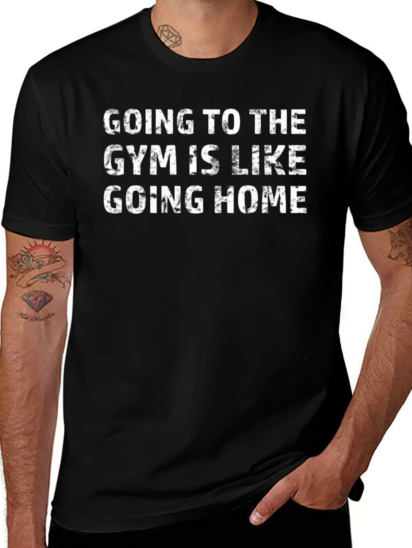 Going To The Gym Is Like Going Home T-Shirt