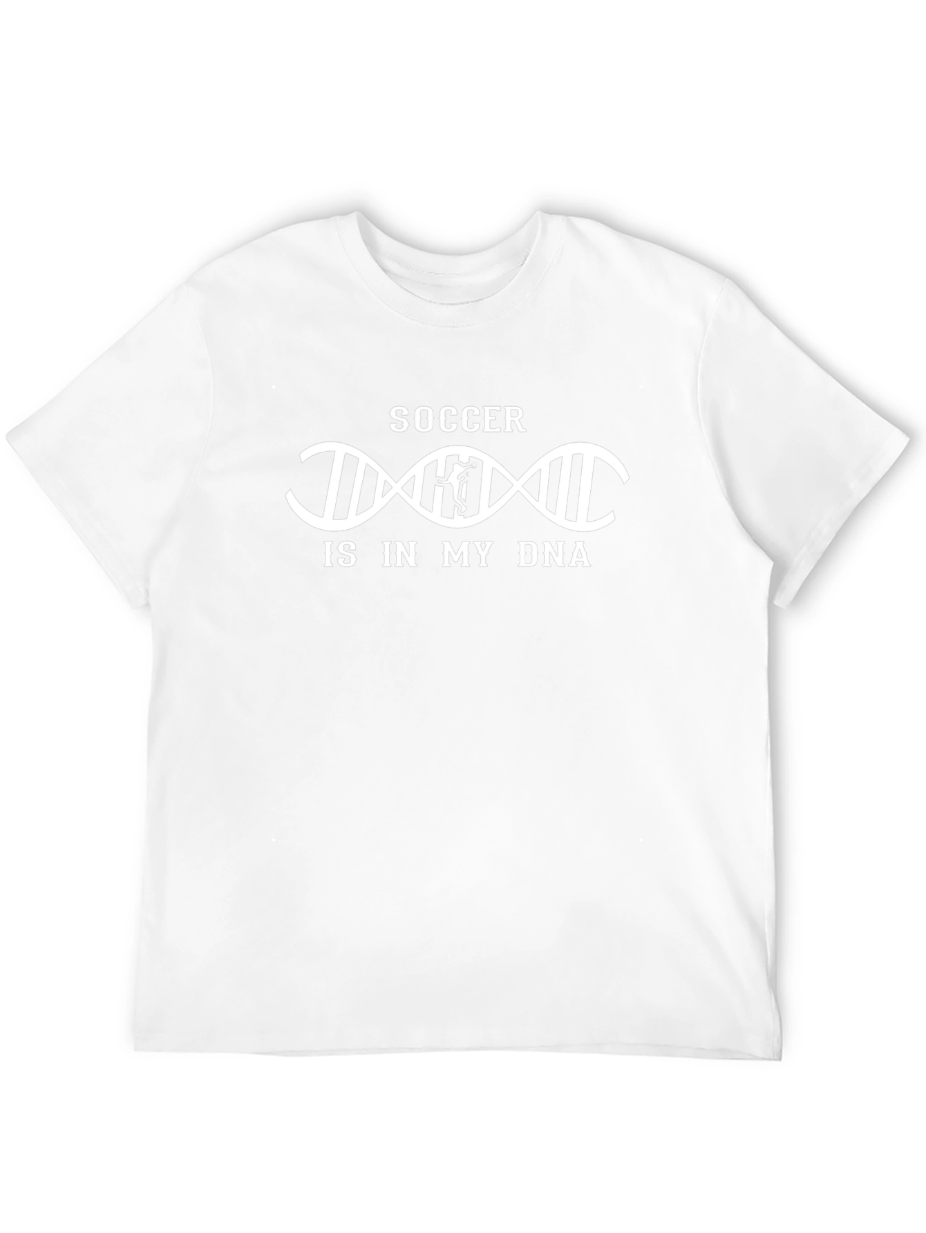 Soccer DNA T-Shirt - Black Graphic Tee