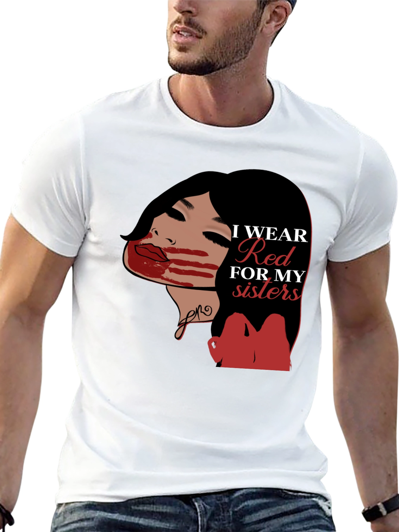 I Wear Red For My Sisters T-Shirt