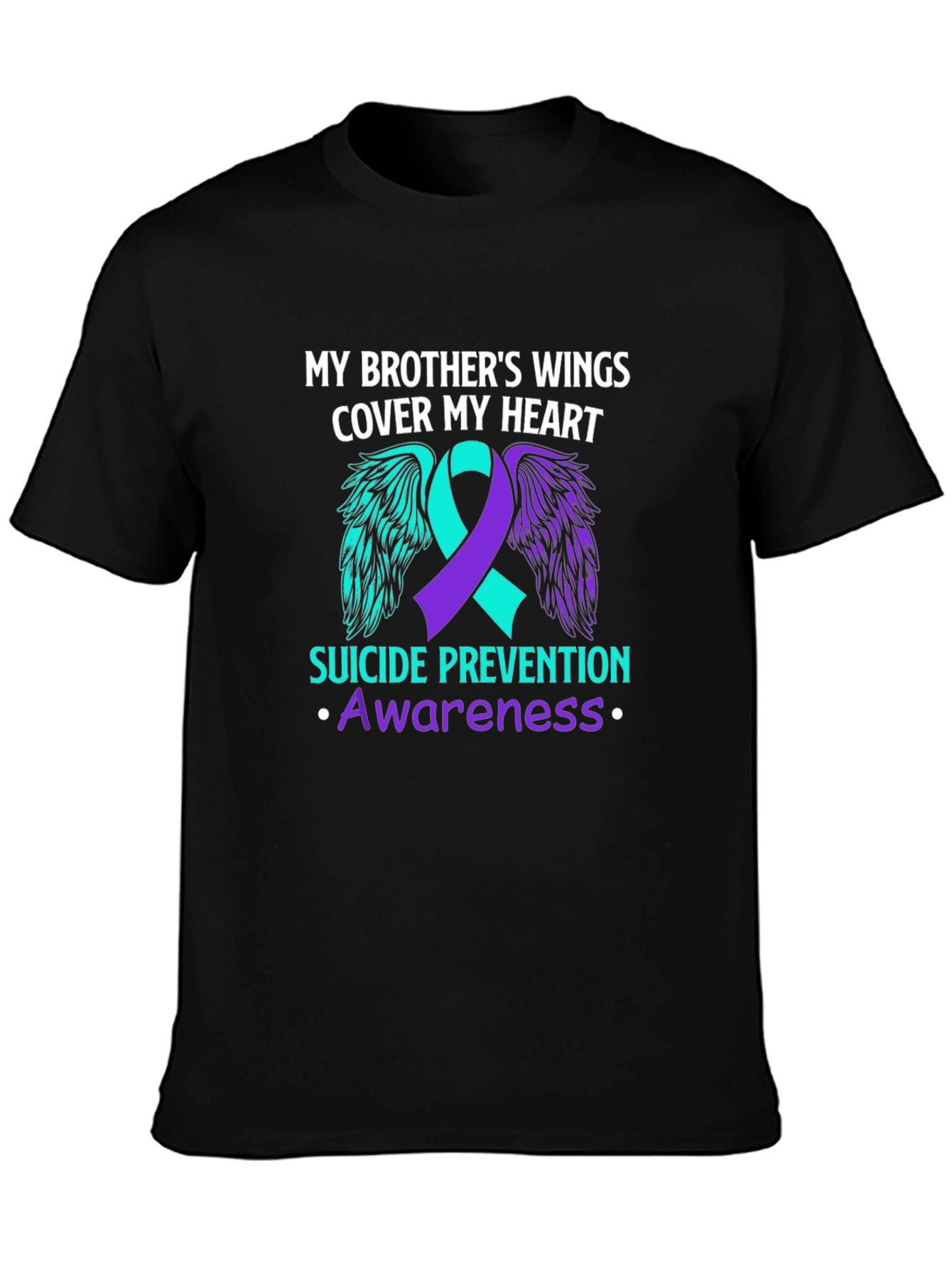 Suicide Prevention Awareness Brothers Wings T-Shirt