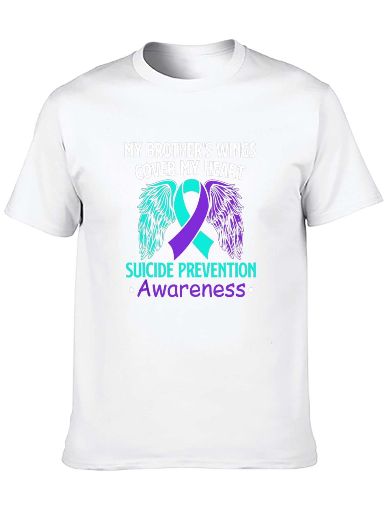 Suicide Prevention Awareness Brothers Wings T-Shirt