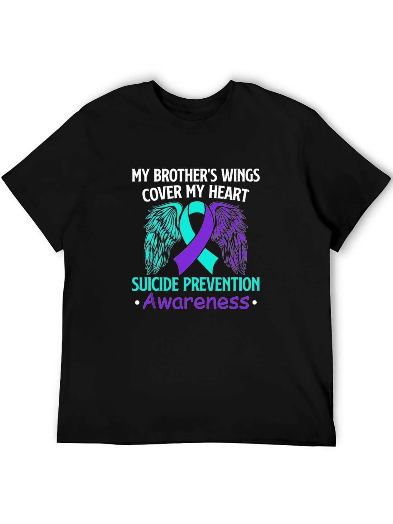 Suicide Prevention Awareness Brothers Wings T-Shirt