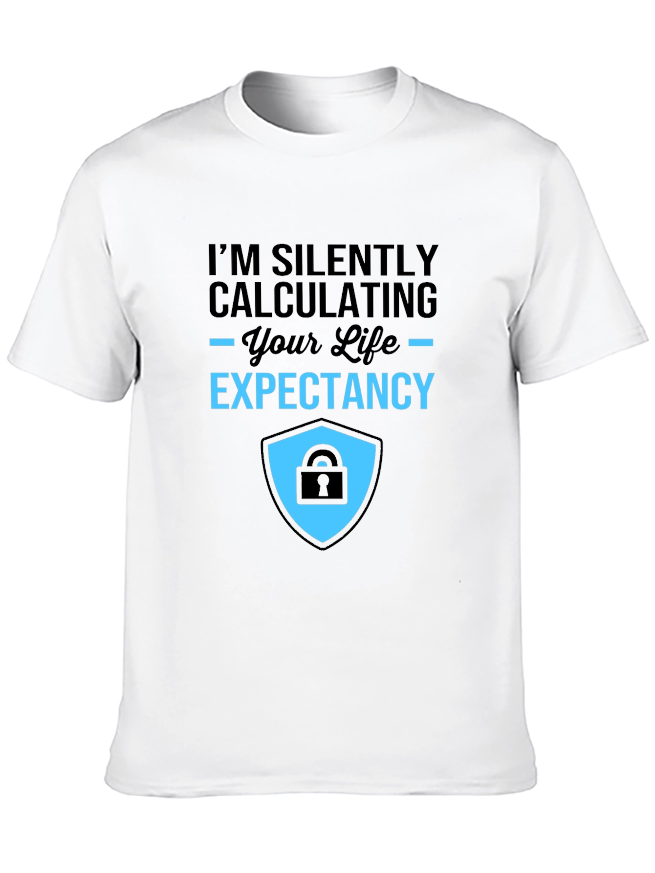 Calculating Life Expectancy Graphic Tee