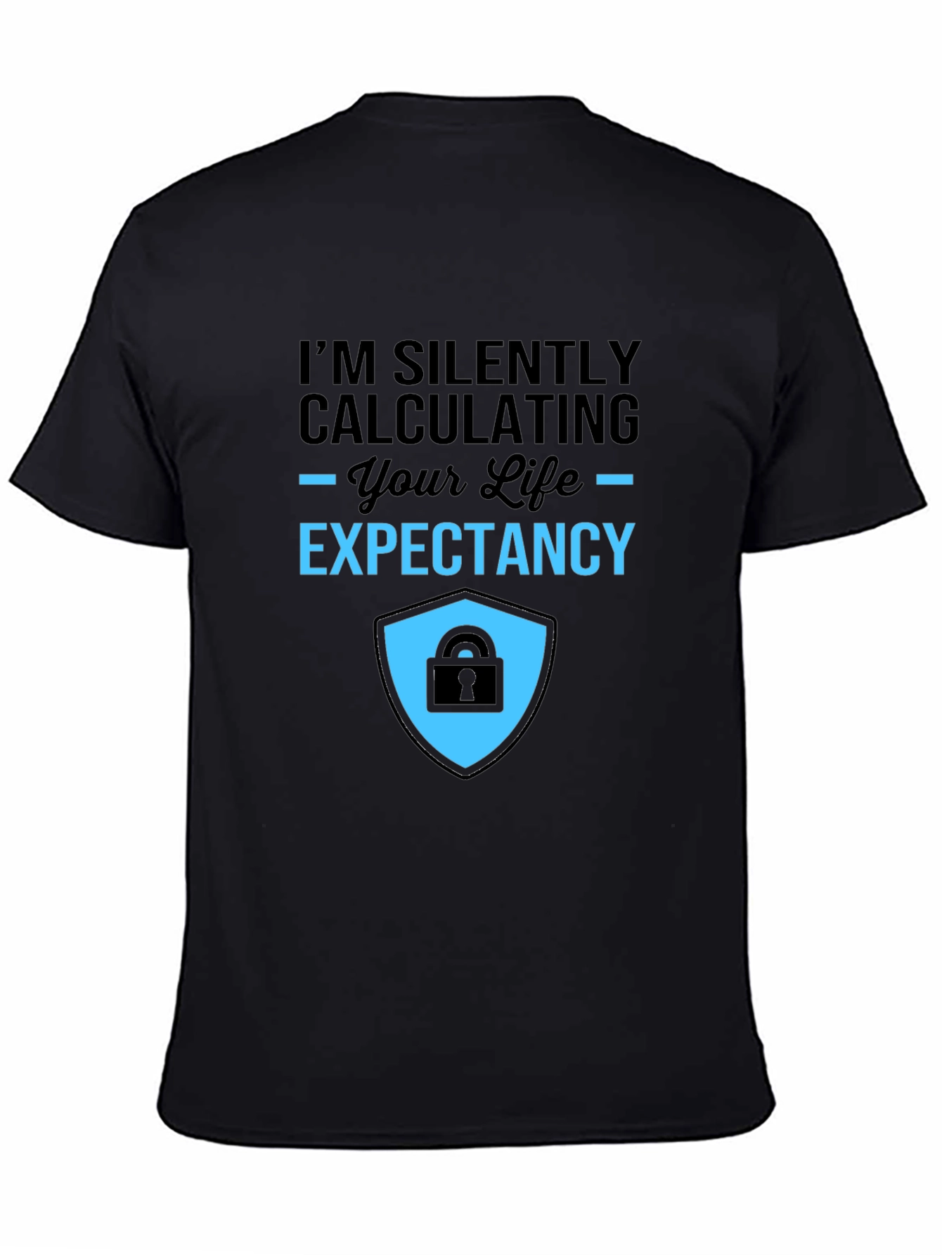 Calculating Life Expectancy Graphic Tee