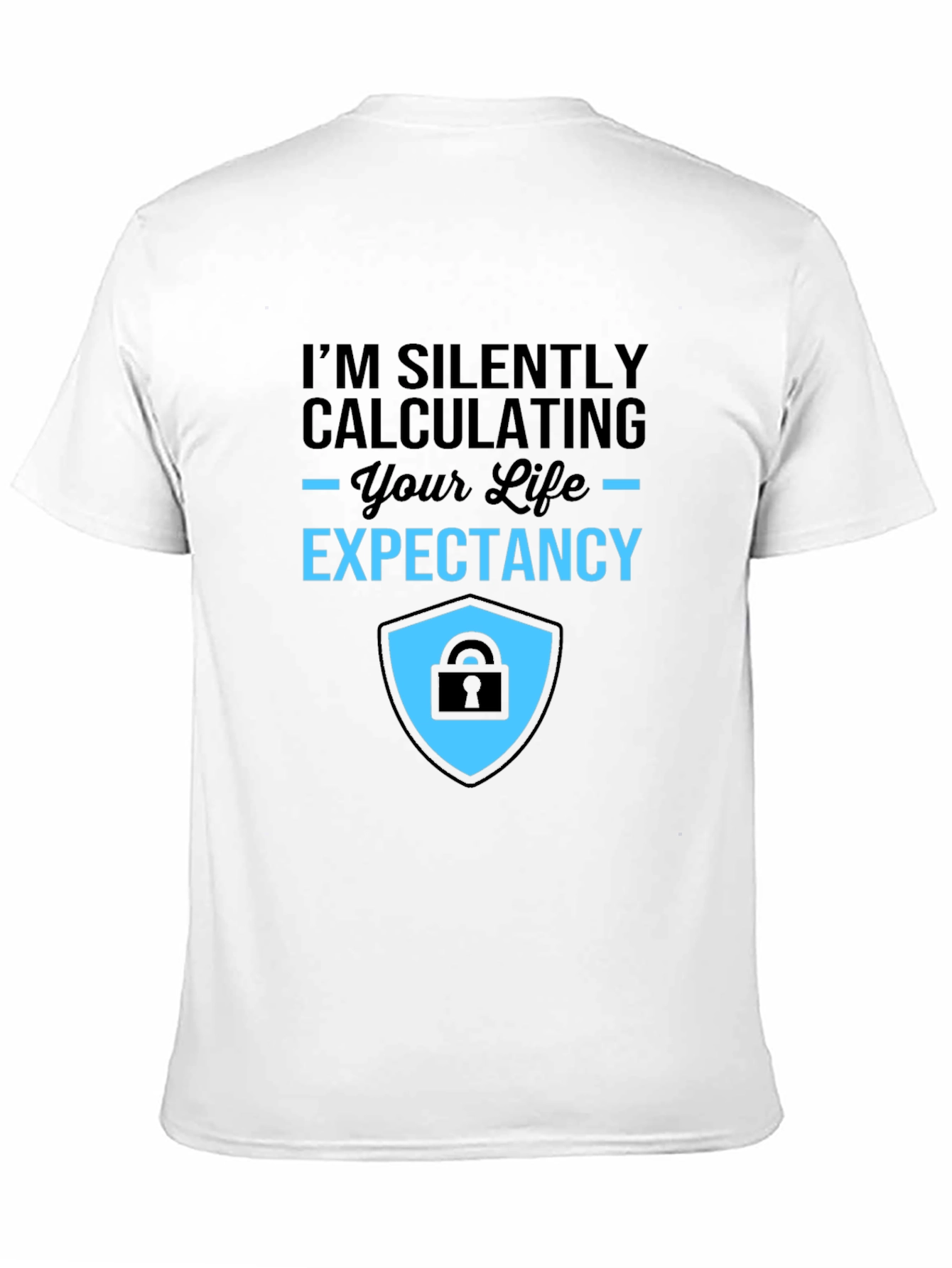 Calculating Life Expectancy Graphic Tee