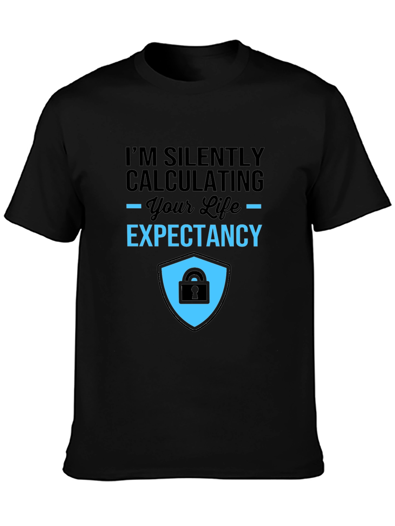 Calculating Life Expectancy Graphic Tee