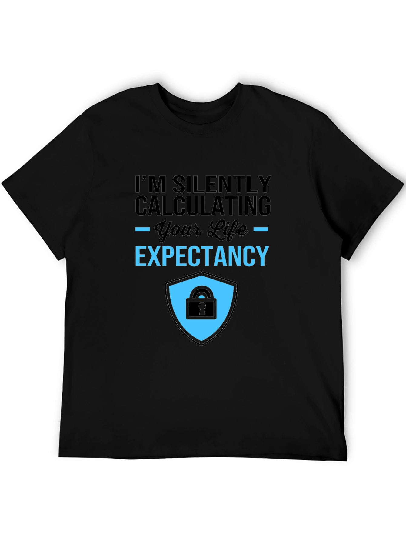 Calculating Life Expectancy Graphic Tee