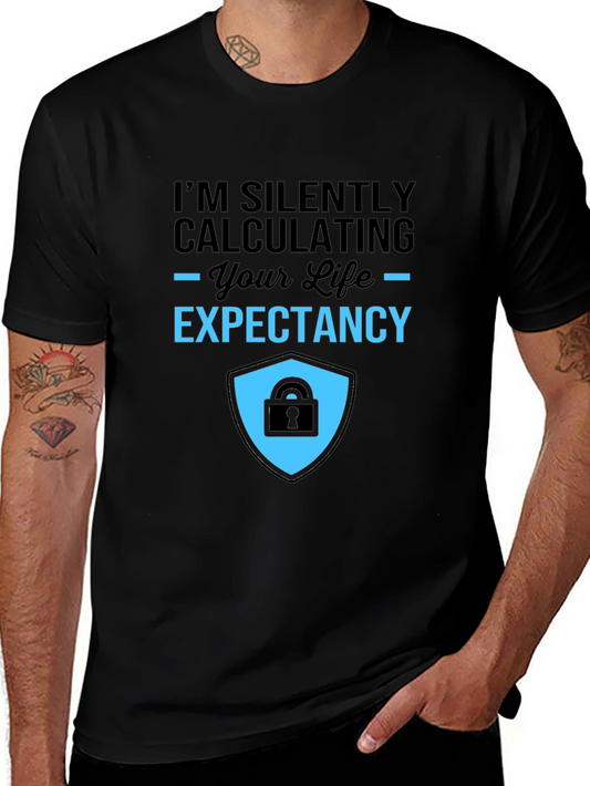 Calculating Life Expectancy Graphic Tee