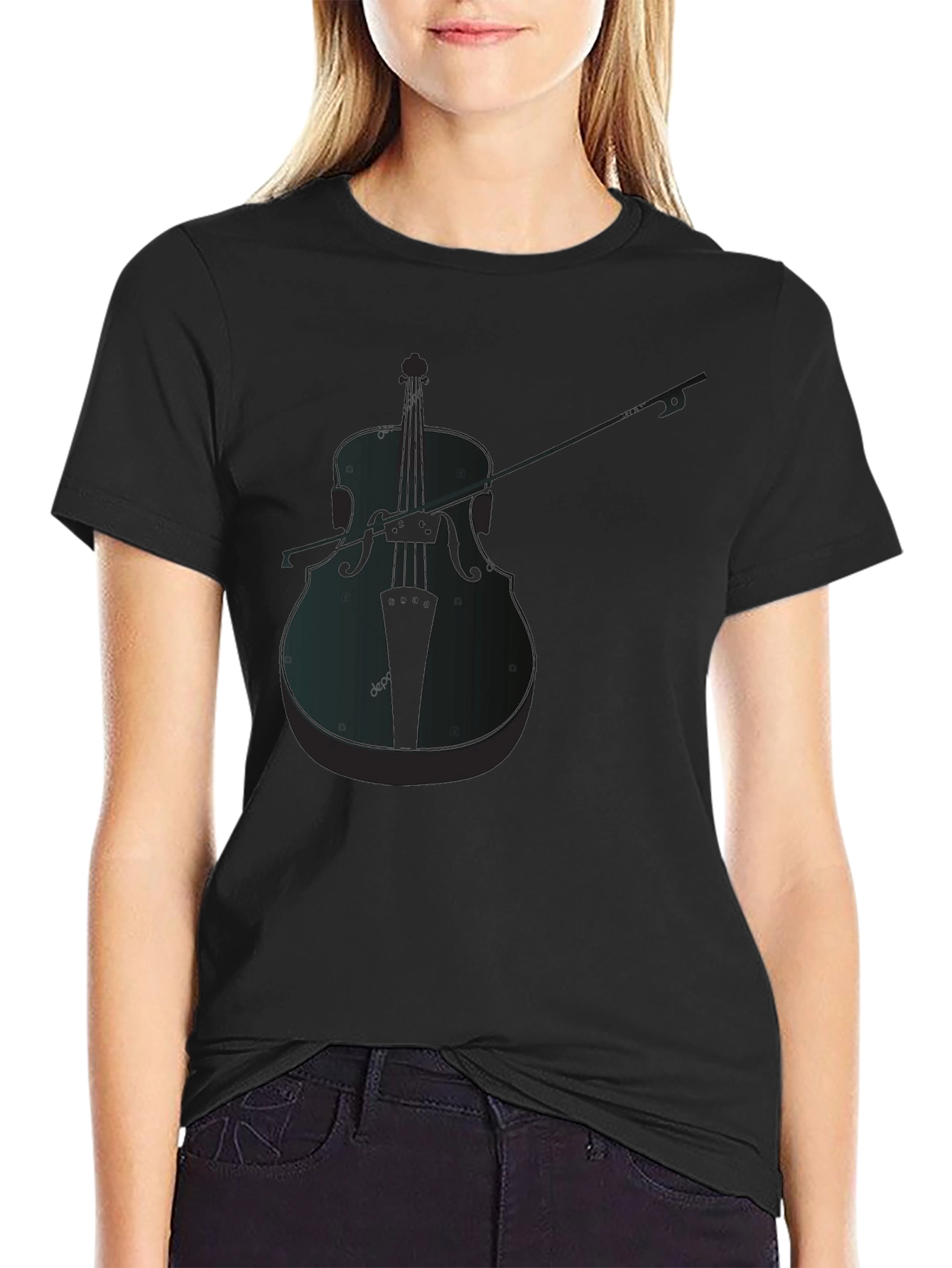 Cello Graphic T-Shirt - Music Lovers Tee