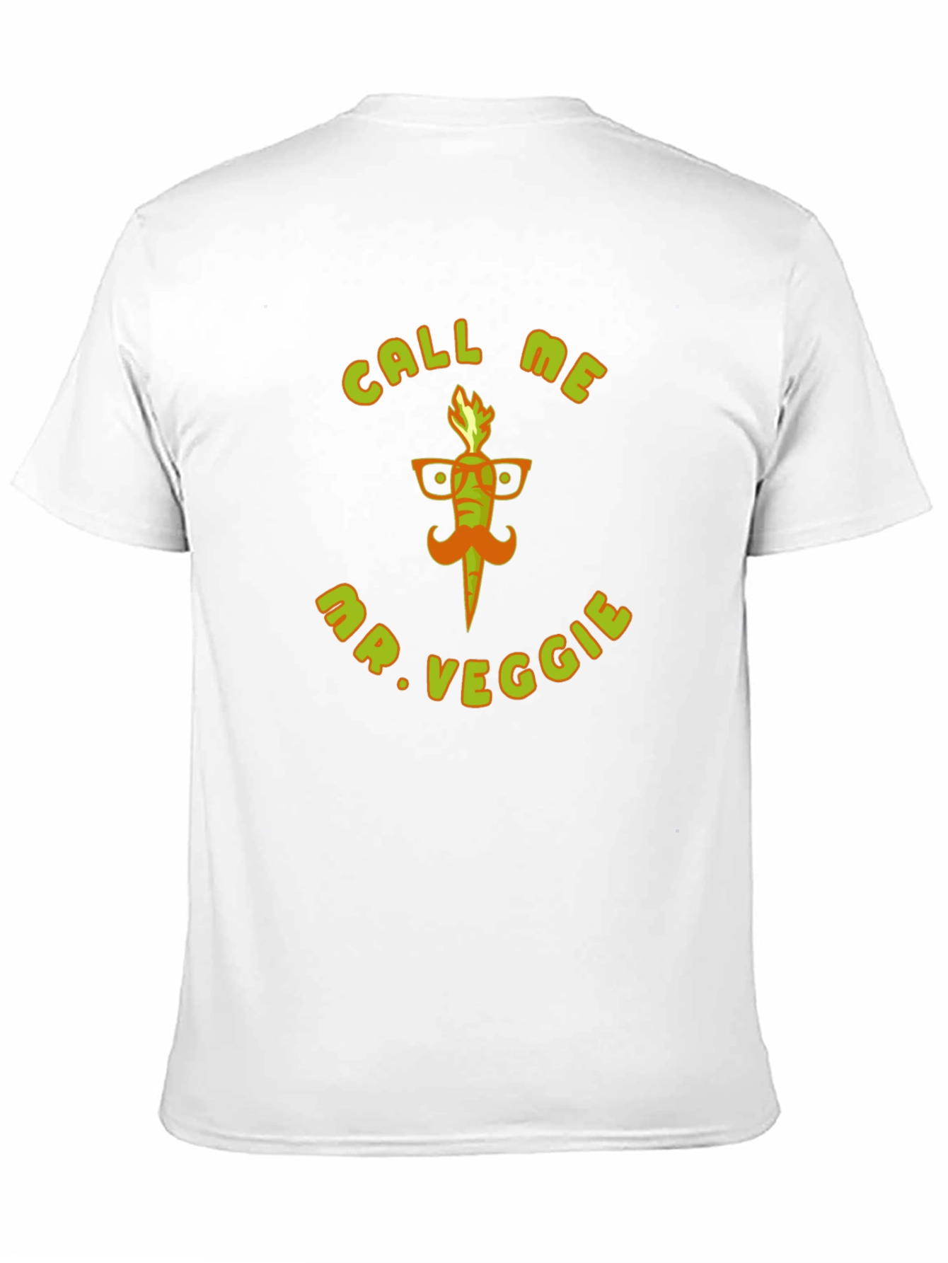 Call Me Mr. Veggie Black T-Shirt