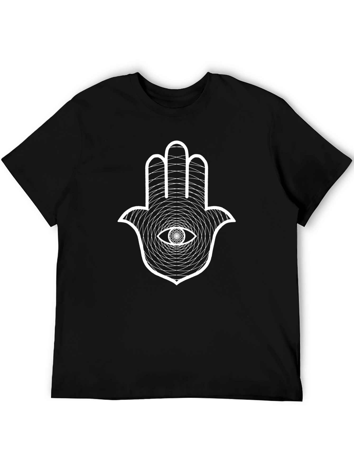 Hamsa Hand Eye T-Shirt - Stylish Graphic Tee