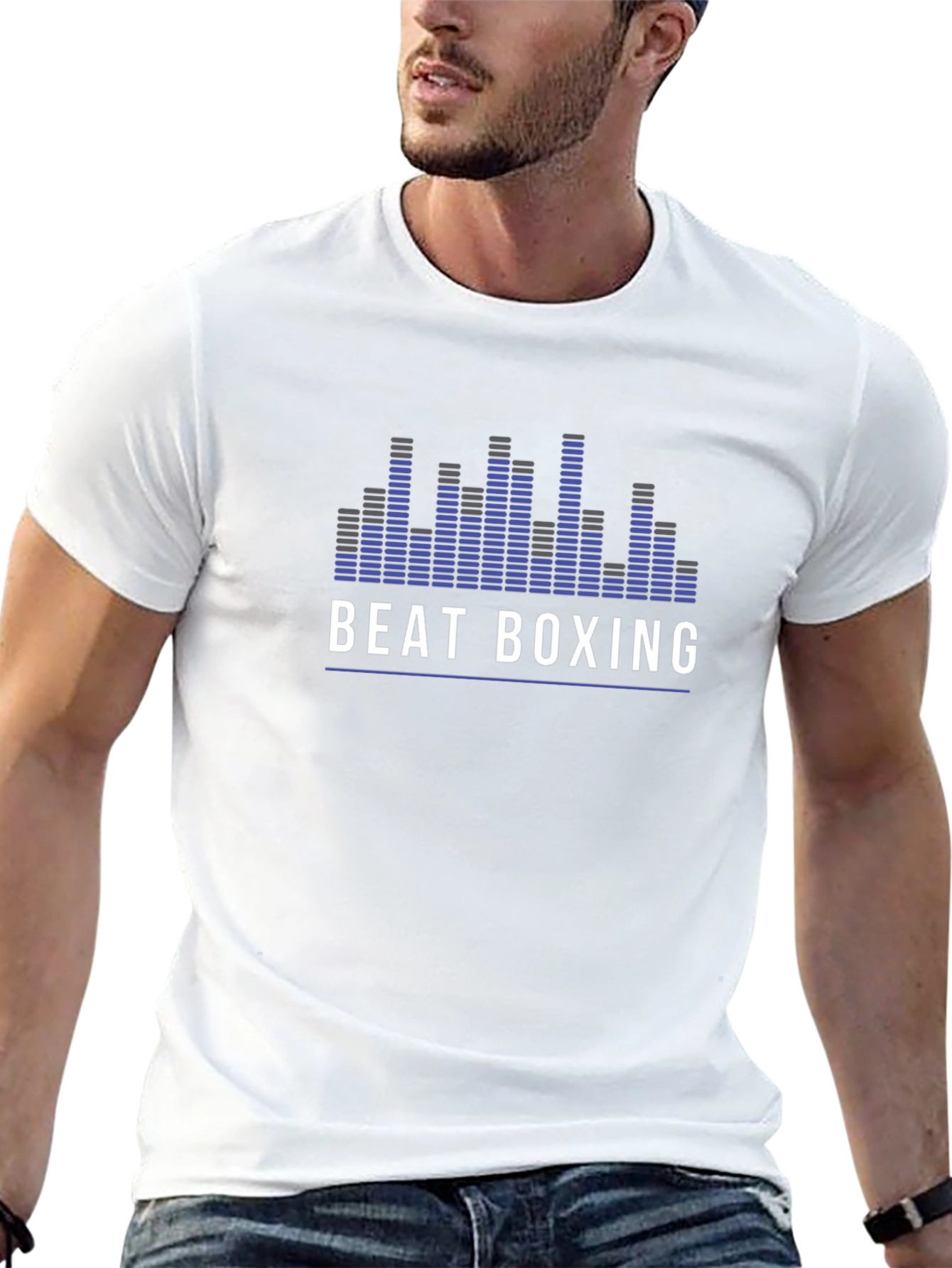 Beat Boxing Graphic T-Shirt - Stylish Music Tee