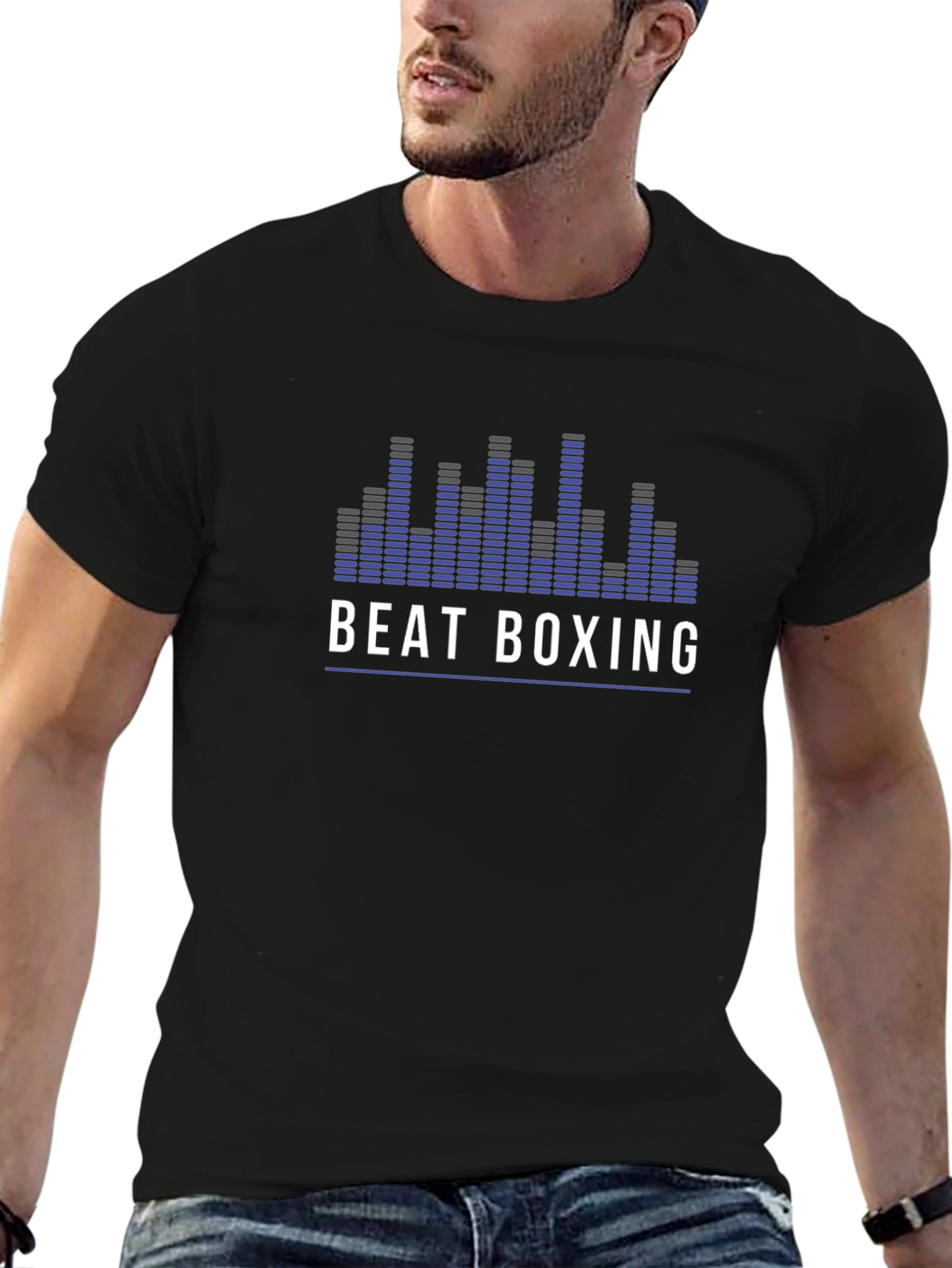 Beat Boxing Graphic T-Shirt - Stylish Music Tee
